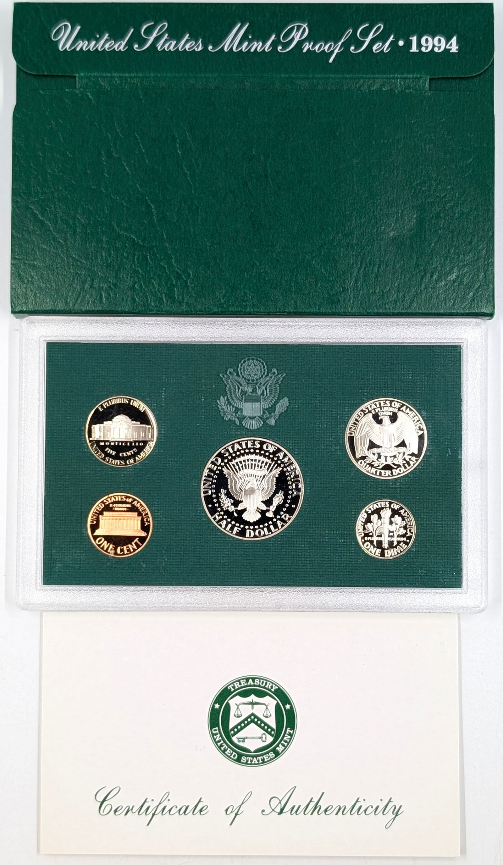 1994 US Mint Proof Set w/ COA - 2