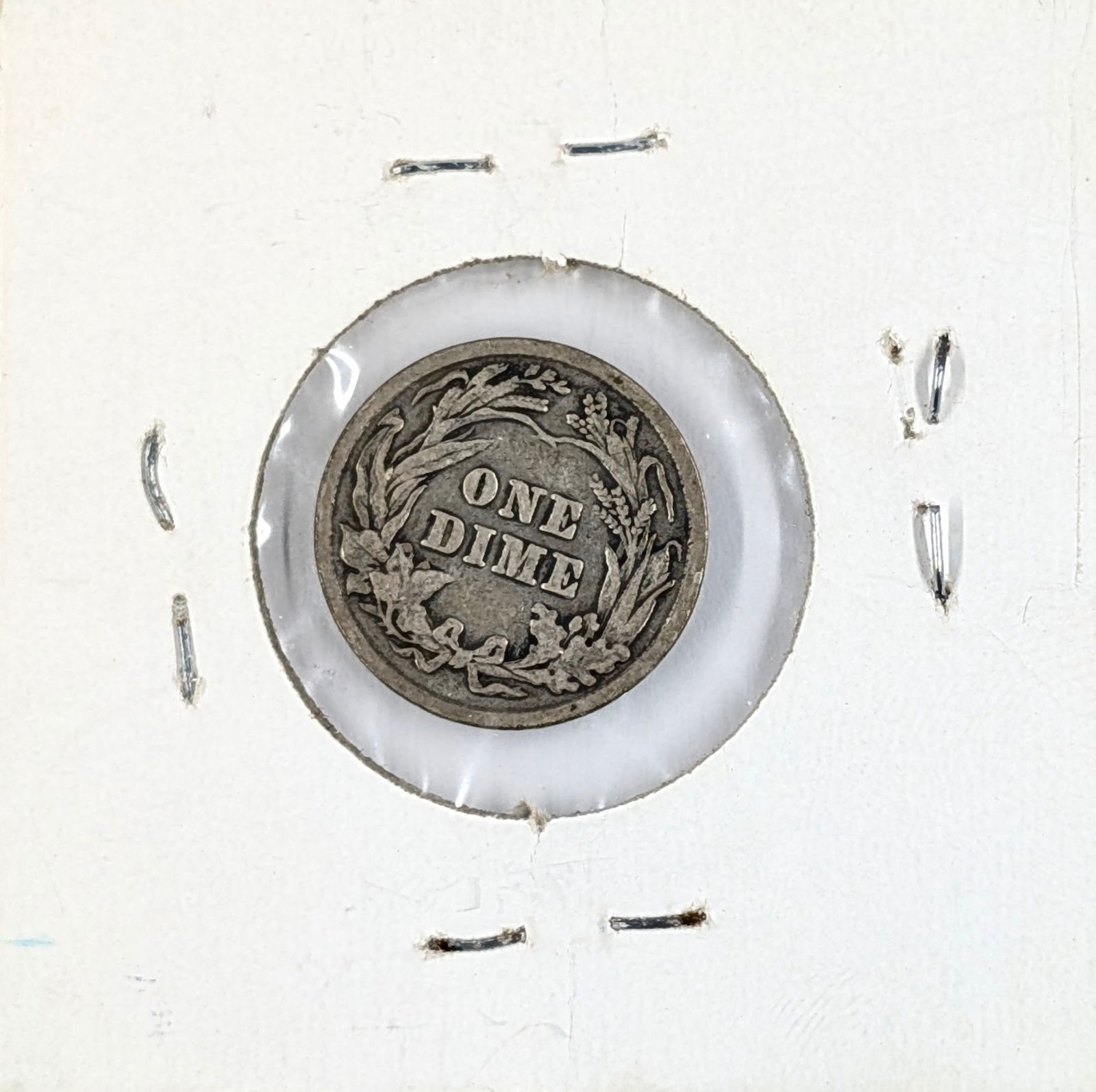 1901 Silver Barber Dime - 2