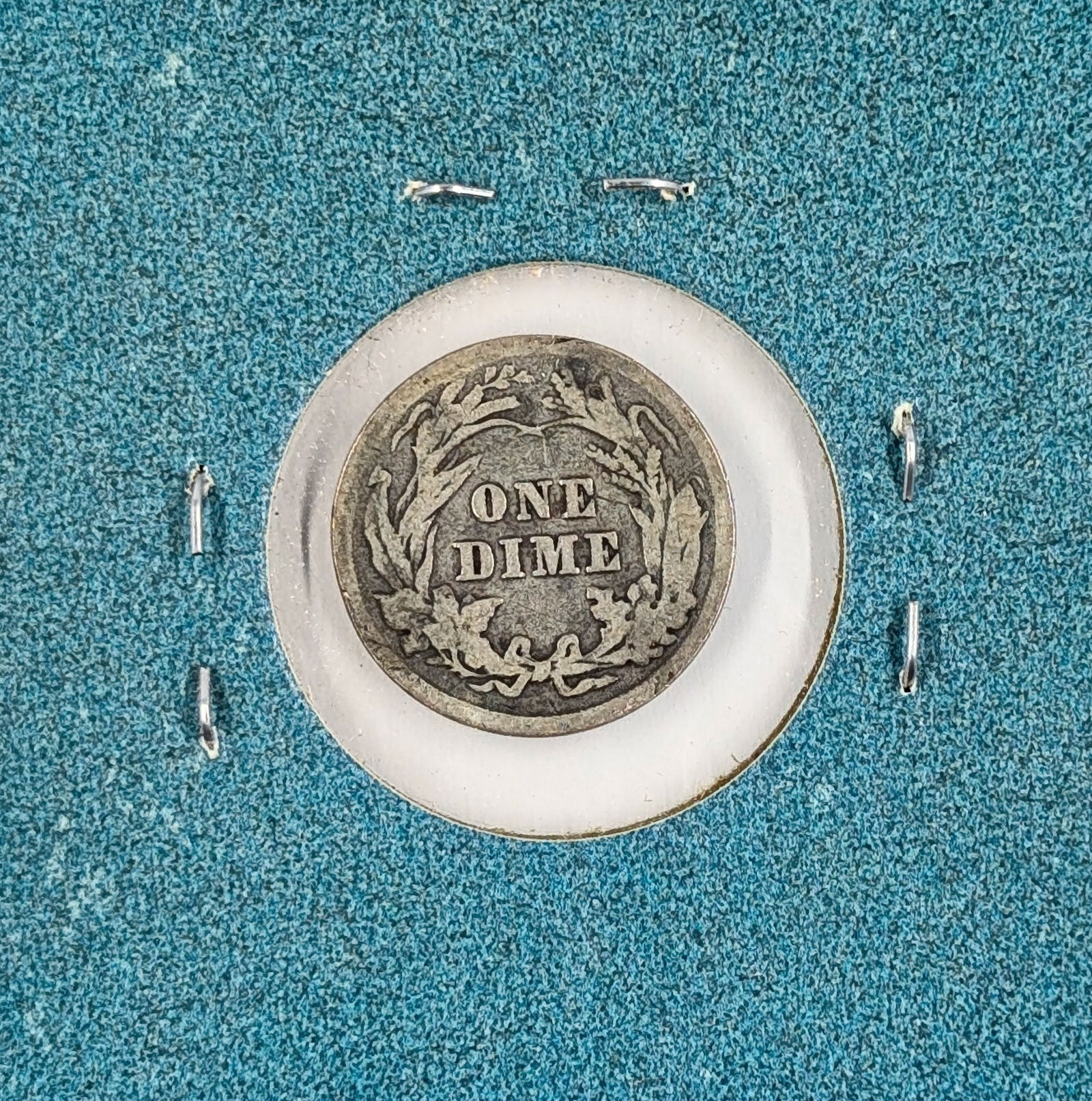 1905 Silver Barber Dime - 2