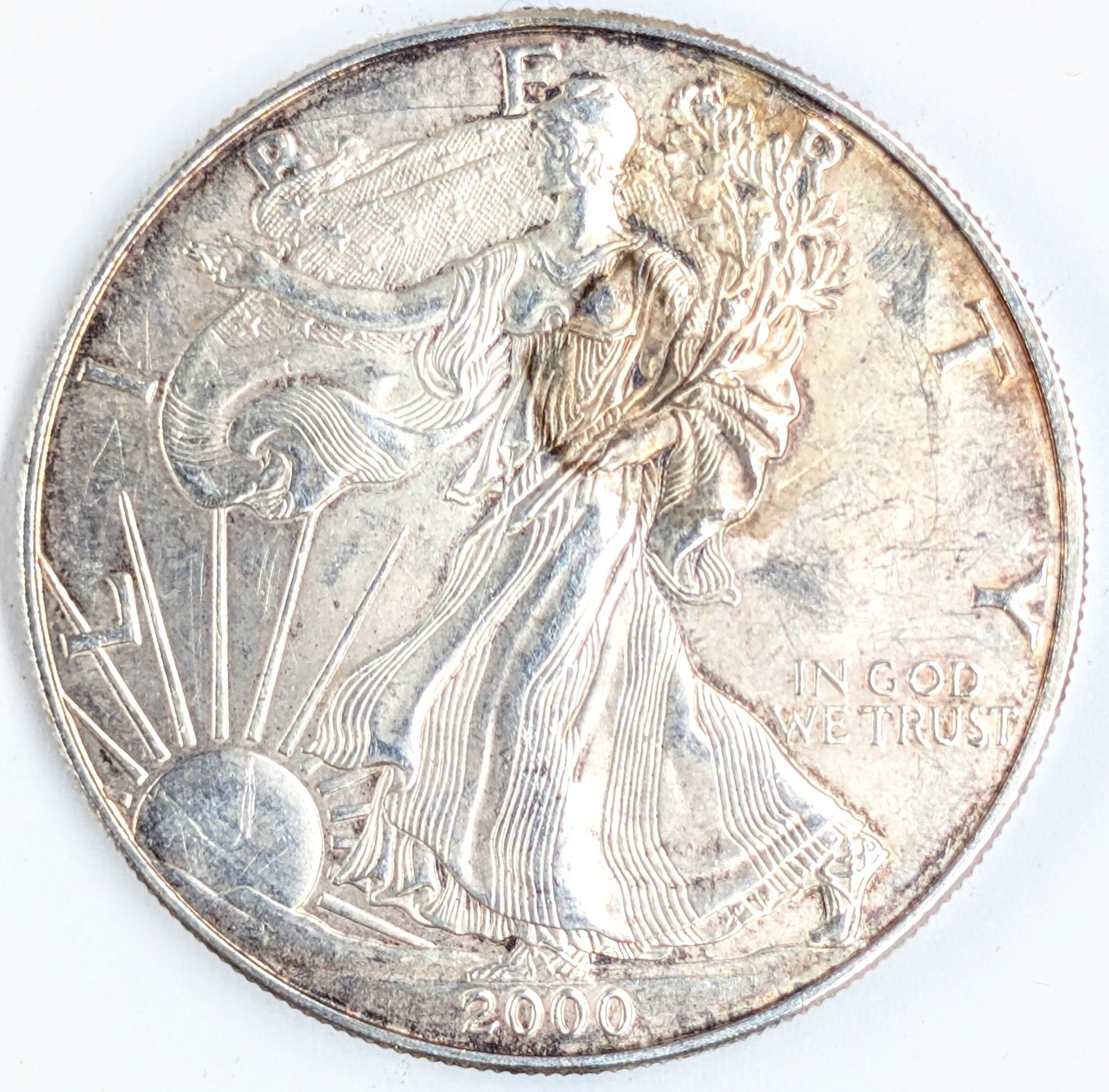 2000 American Silver Eagle Dollar (1 of 2)