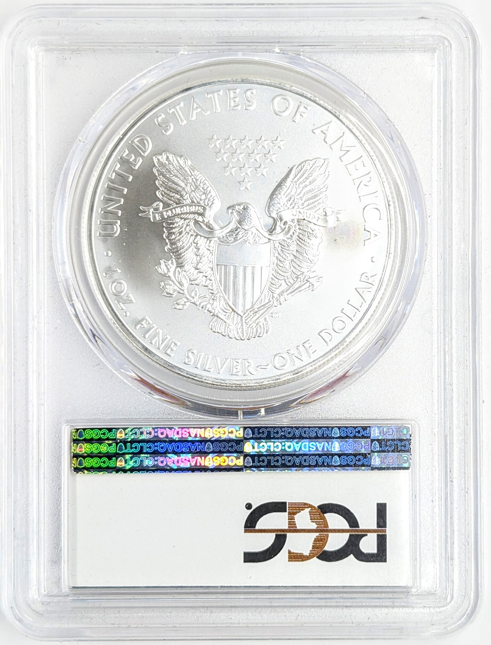 PCGS 2011-S MS69 American Silver Eagle Dollar- Struck at San Francisco - 2