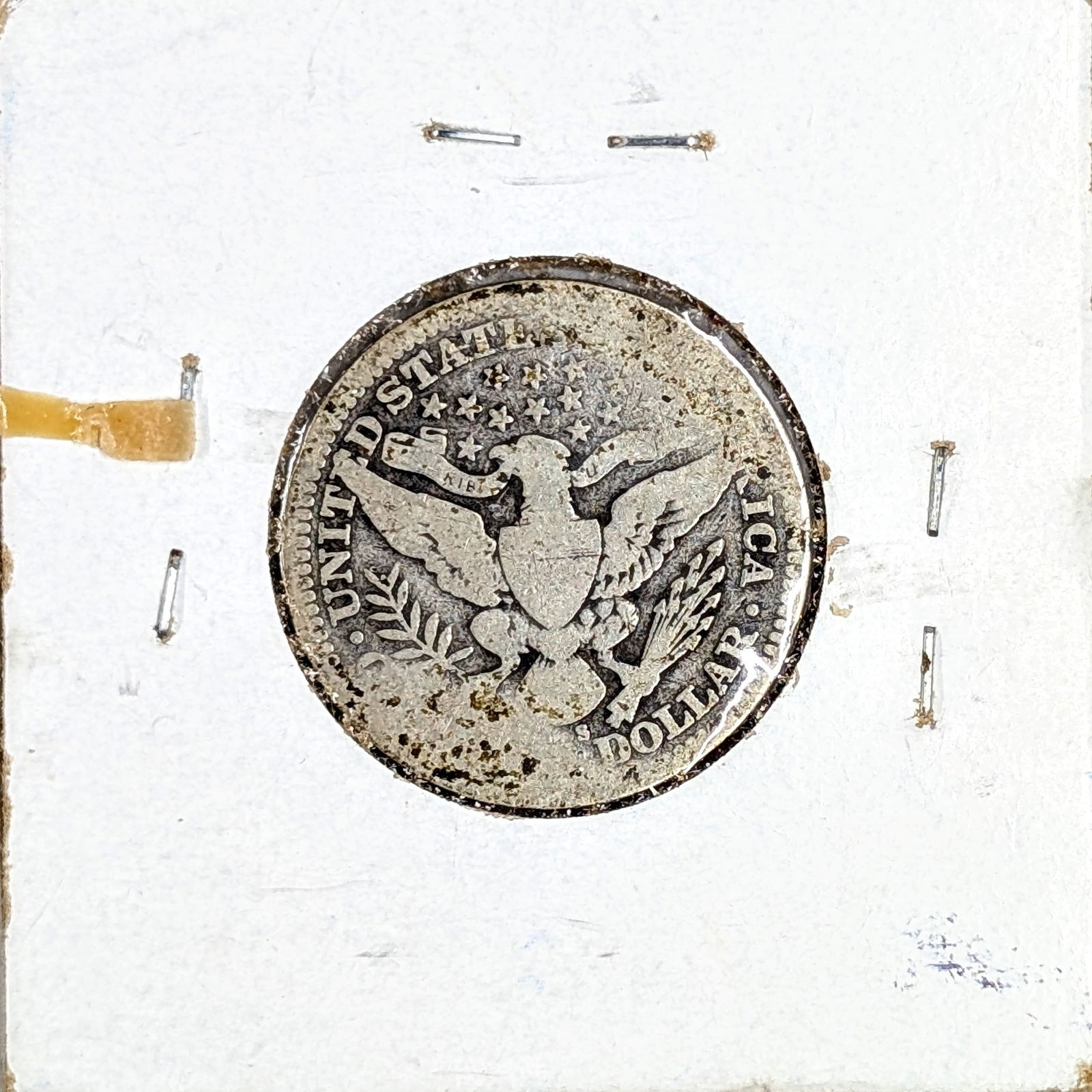 1915-S Silver Barber Quarter- SEMI KEY - 2