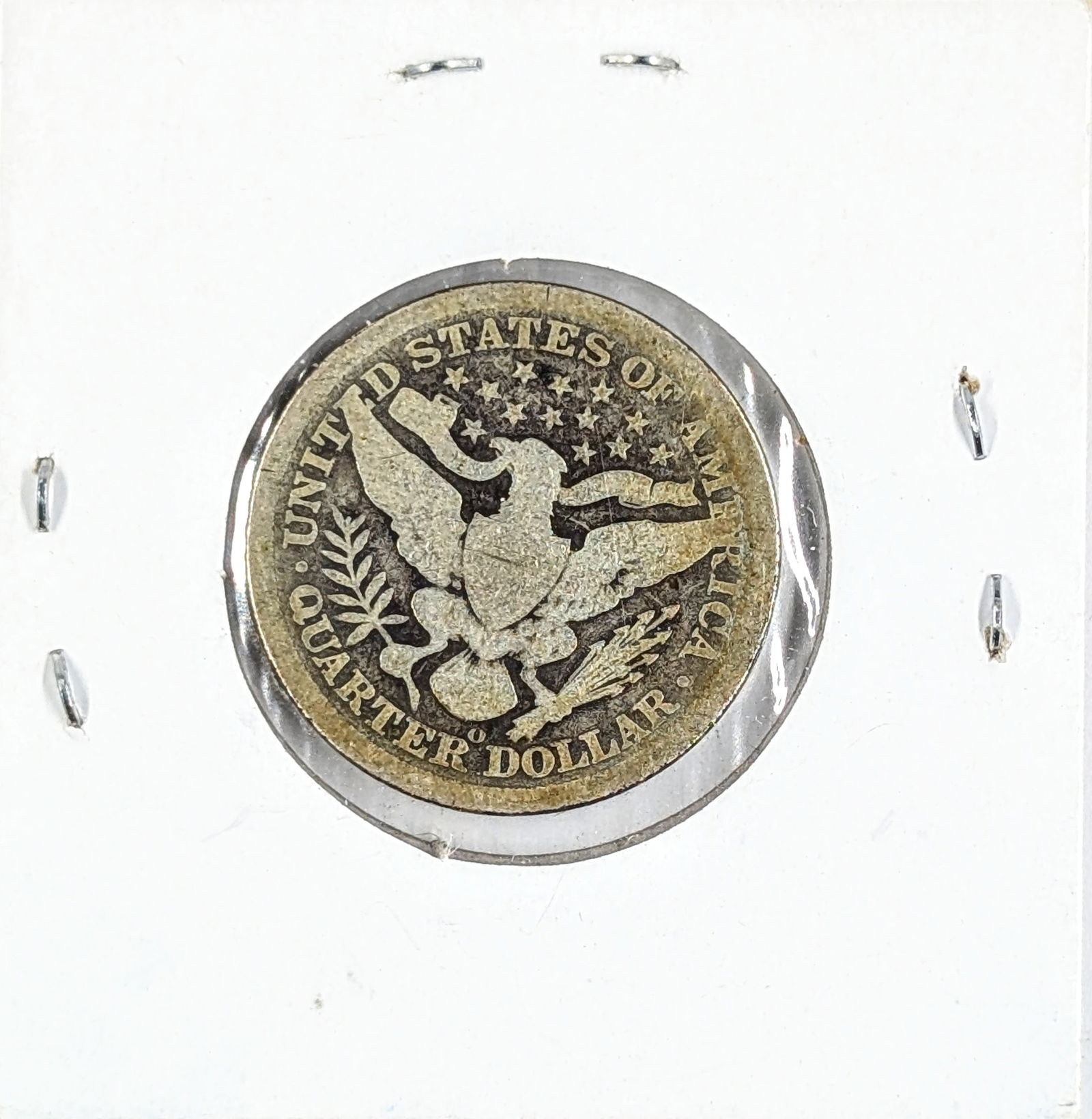 FEATURE 1896-O Silver Barber Quarter- KEY DATE/RARE - 2