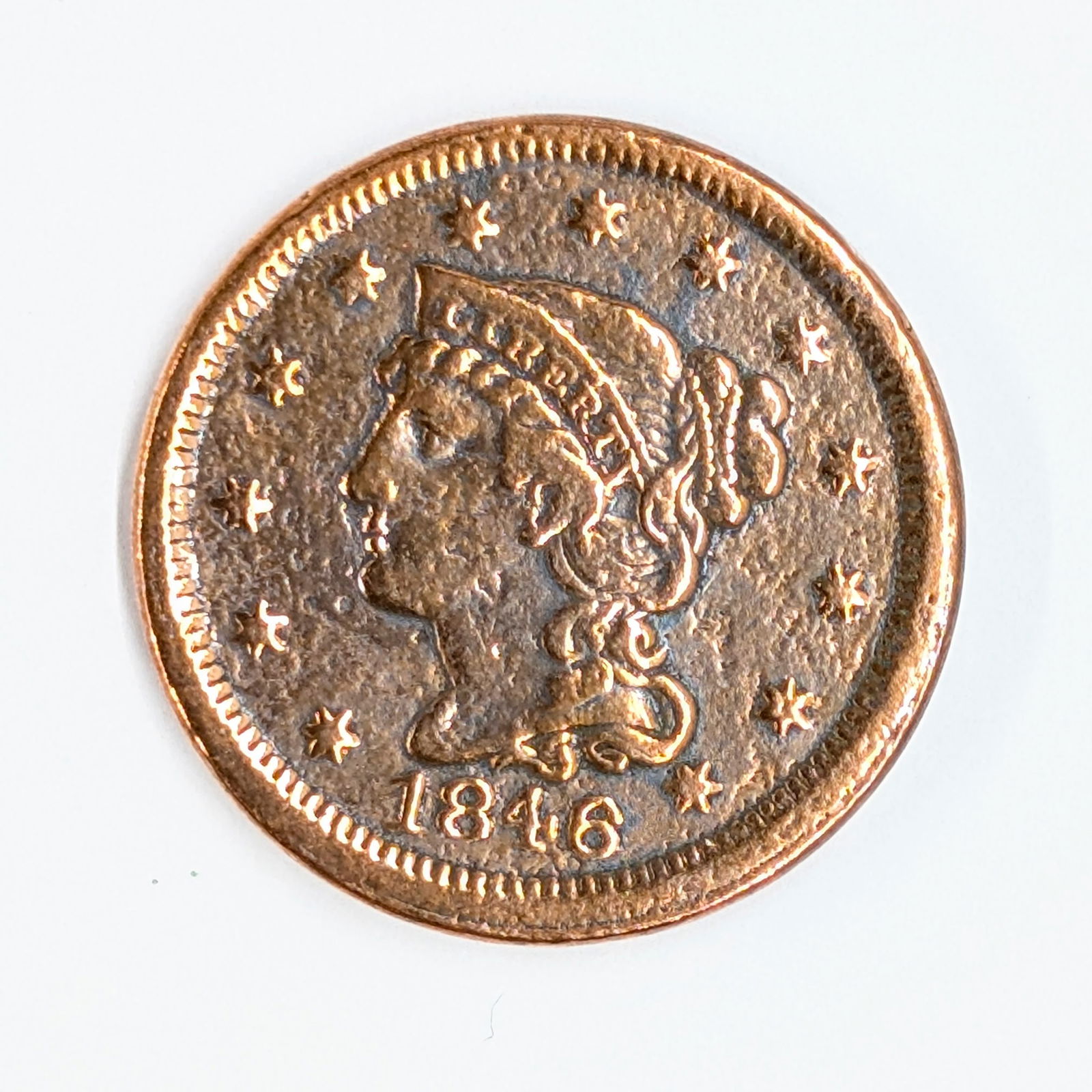 1846 Large Cent (1 of 2)