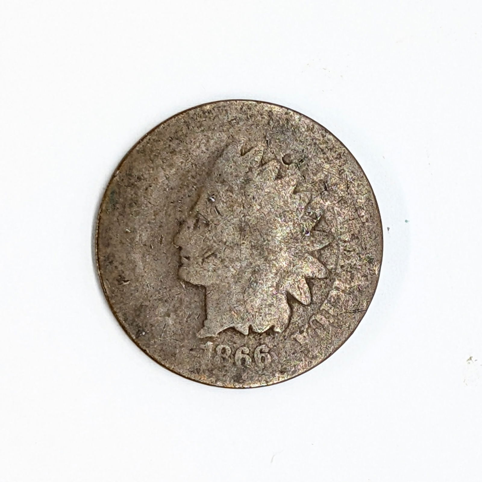 1866 Indian Head Cent-KEY DATE (1 of 2)