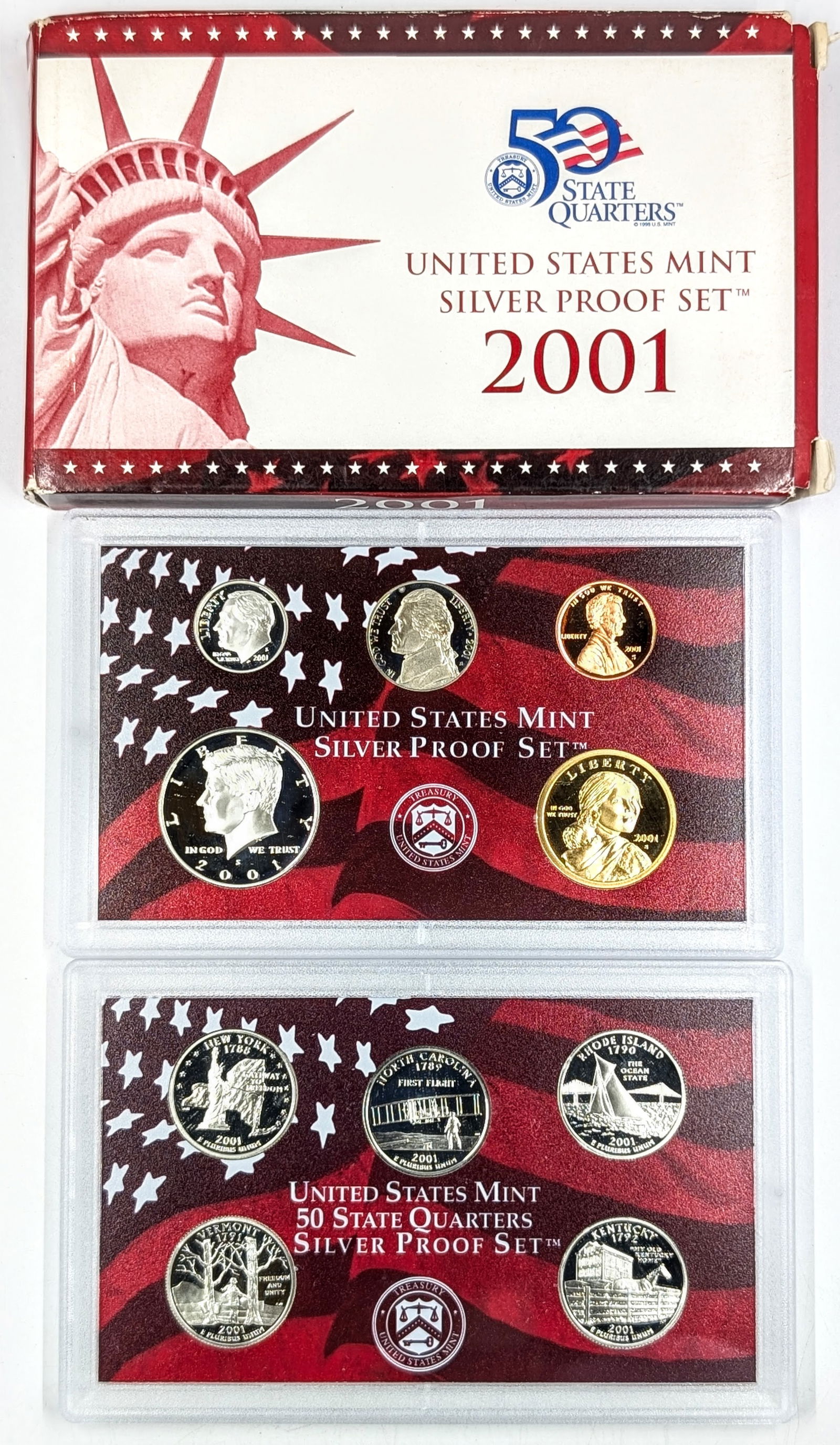 2001 US Mint Proof Set (1 of 3)