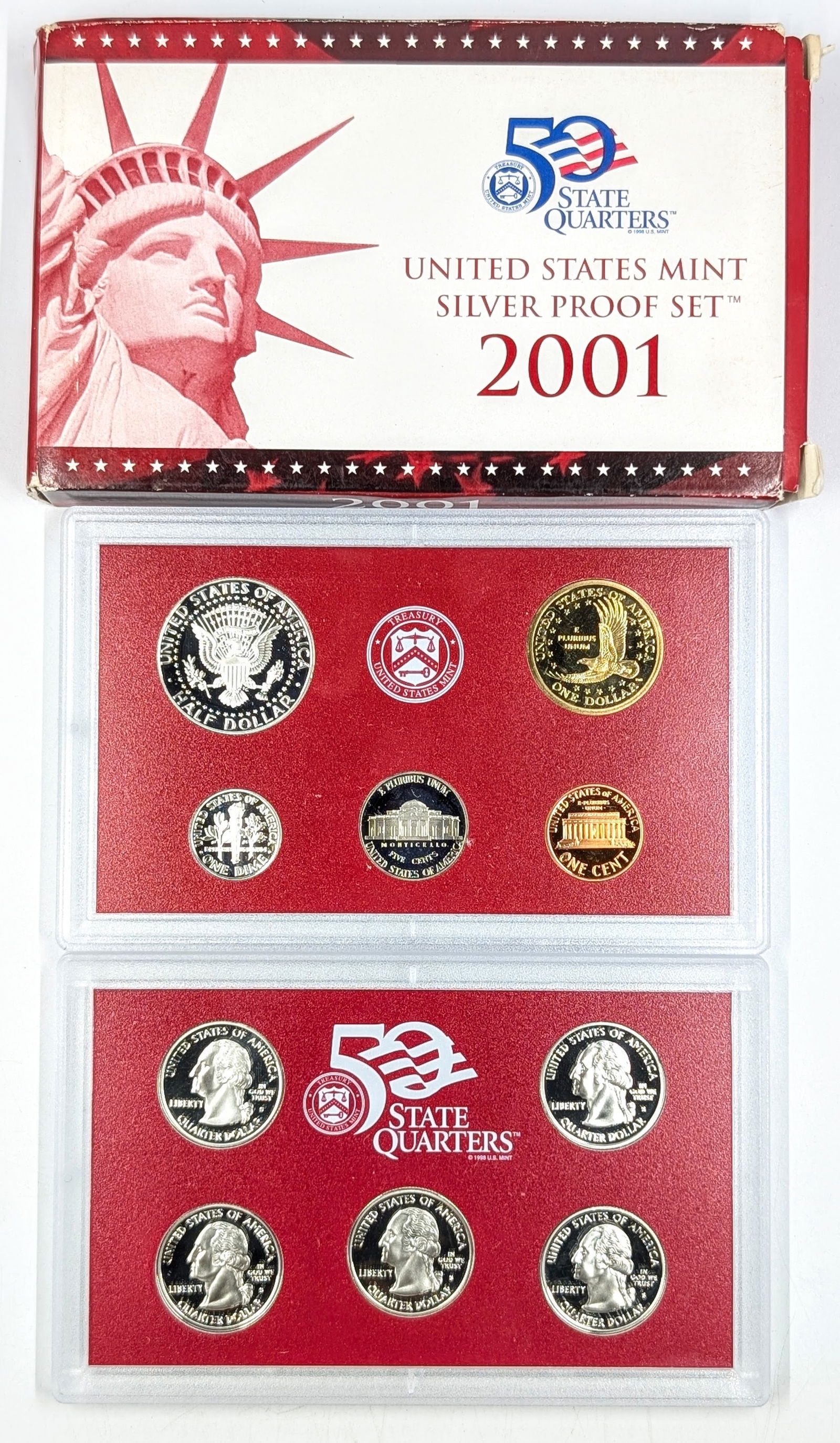 2001 US Mint Proof Set - 2