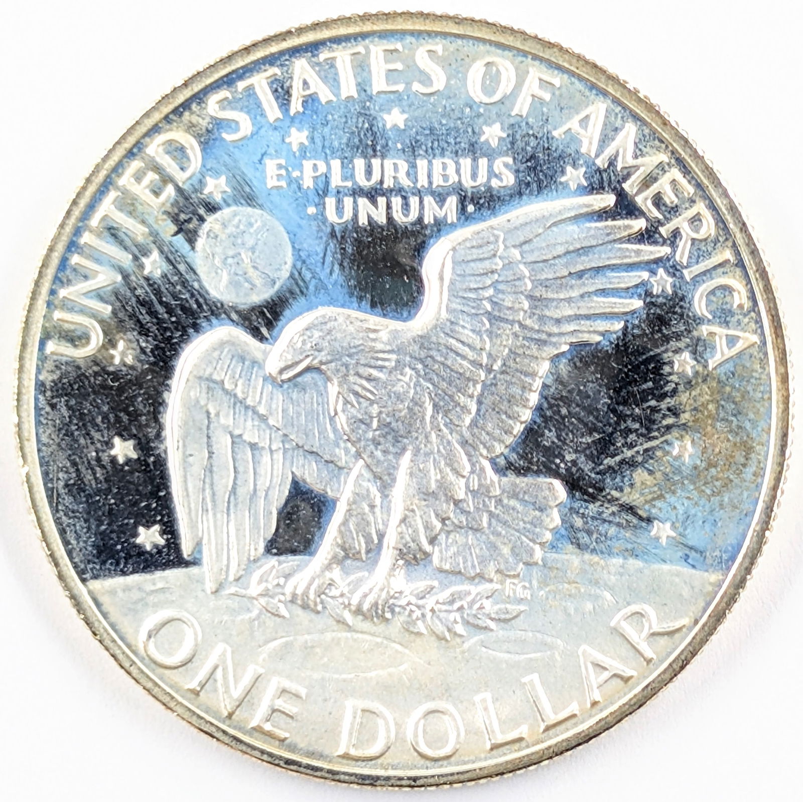 1972 Silver Eisenhower " Ike" Dollar- Proof - 2