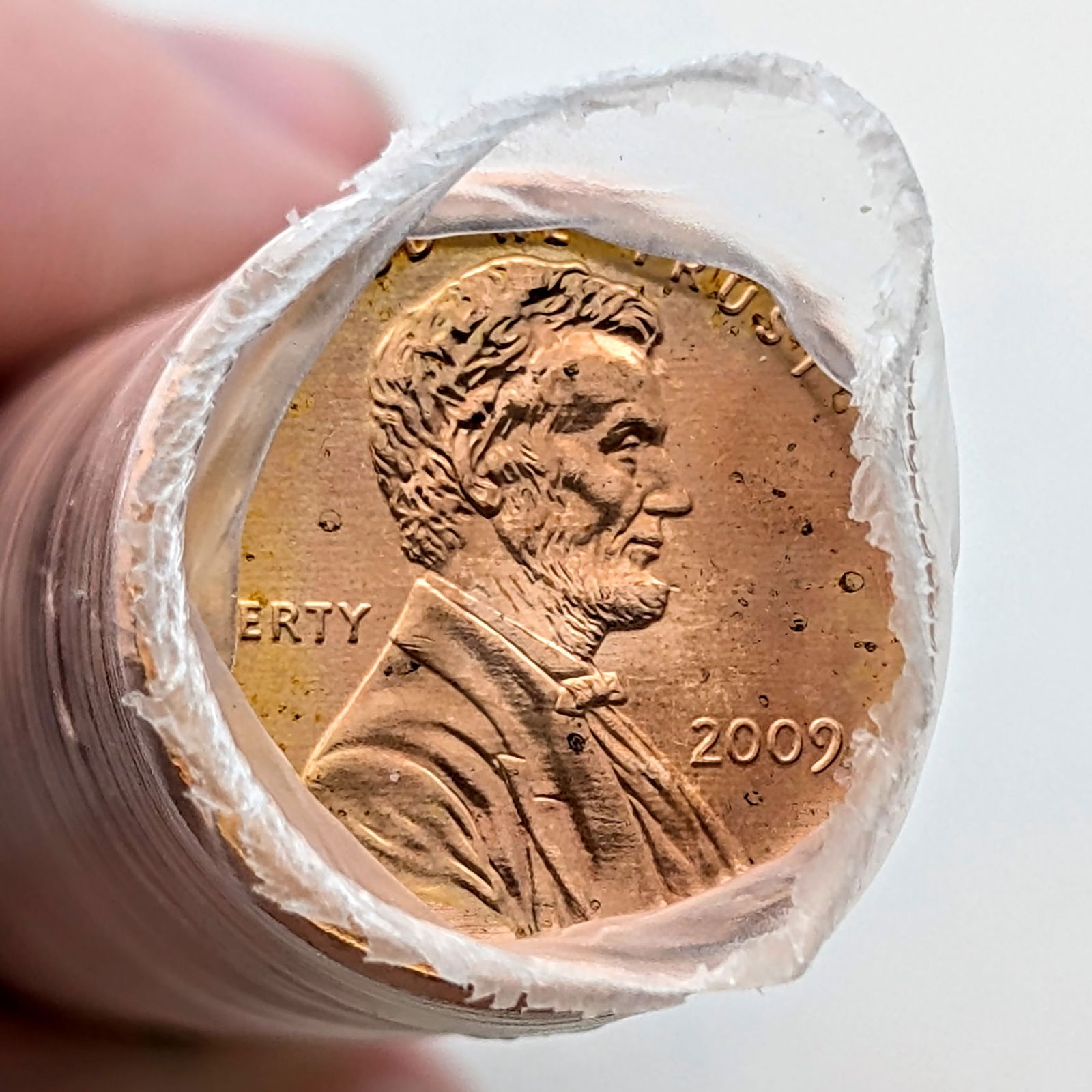 Roll of 50 Uncirculated 2009 Lincoln Bicentennial Cents - 2