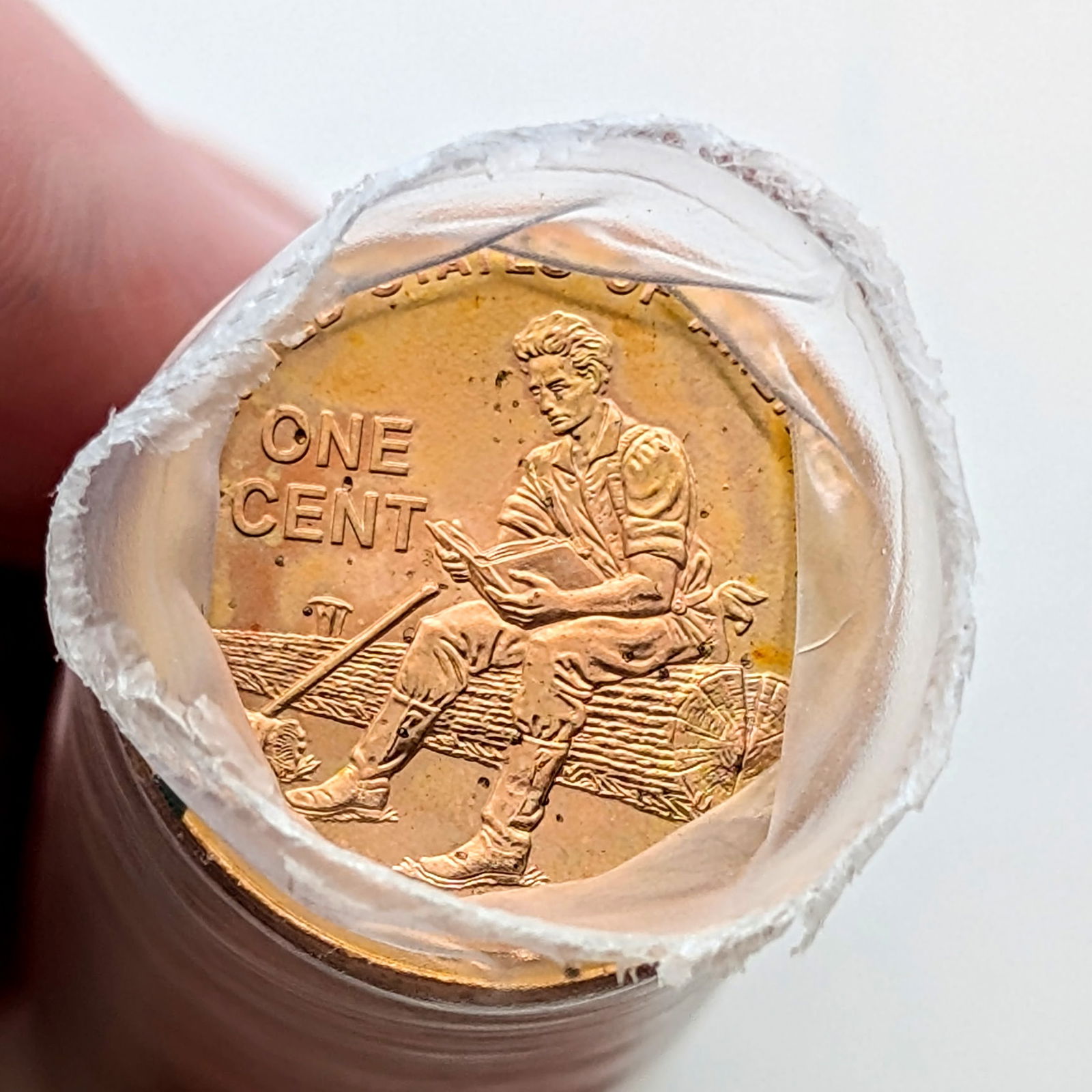 Roll of 50 Uncirculated 2009 Lincoln Bicentennial Cents - 3