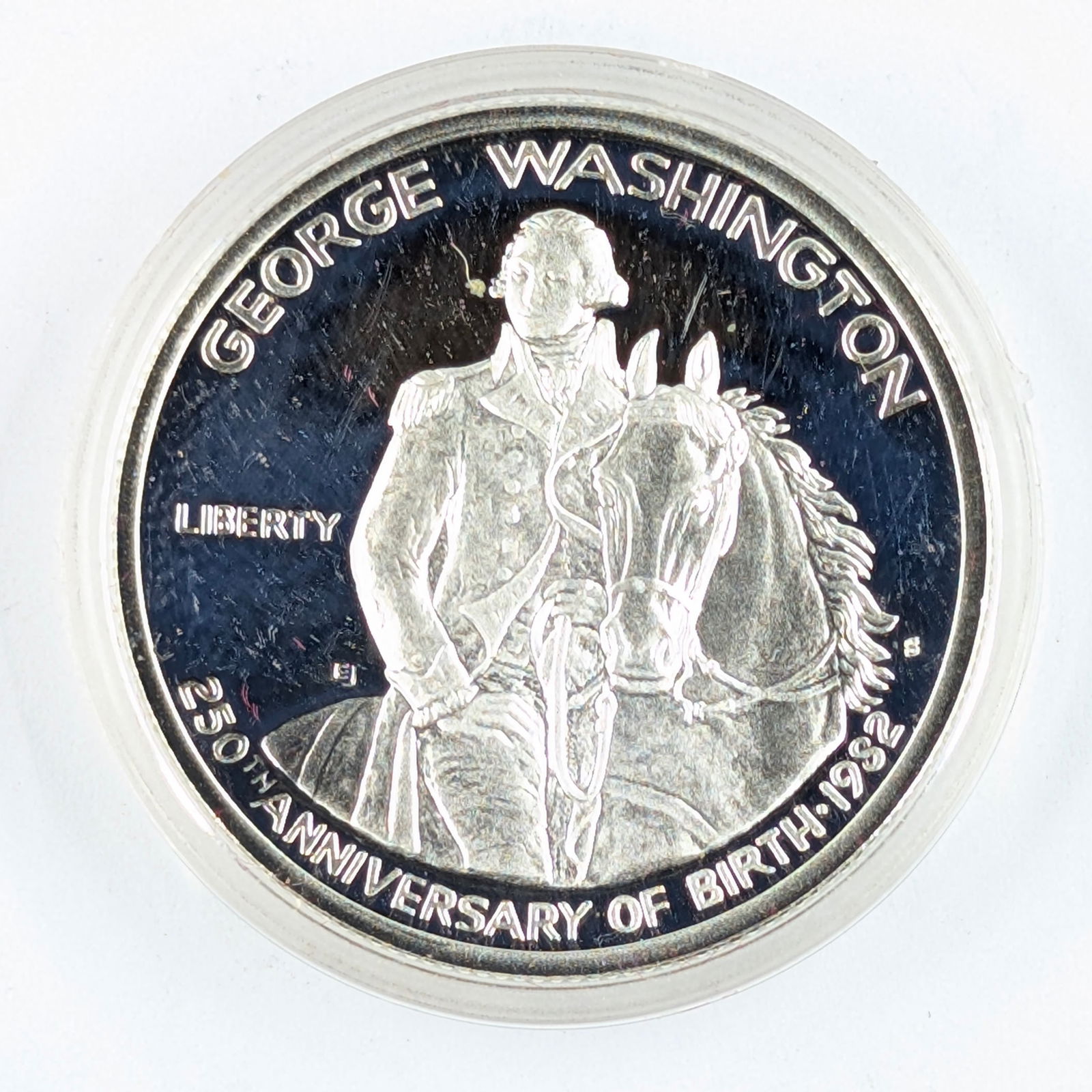 1982-S Proof Silver Washington Commemorative Half Dollar - 250th Anniversary - 2