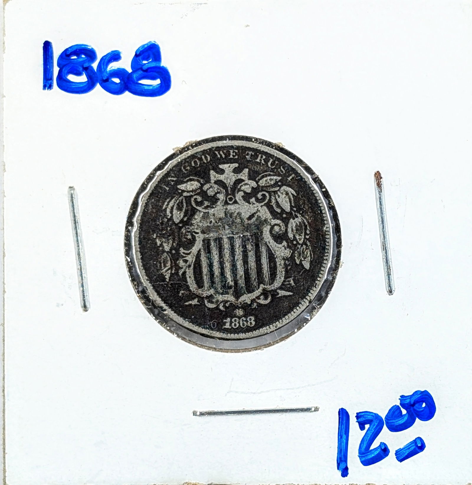 1868 Shield Nickel (1 of 2)