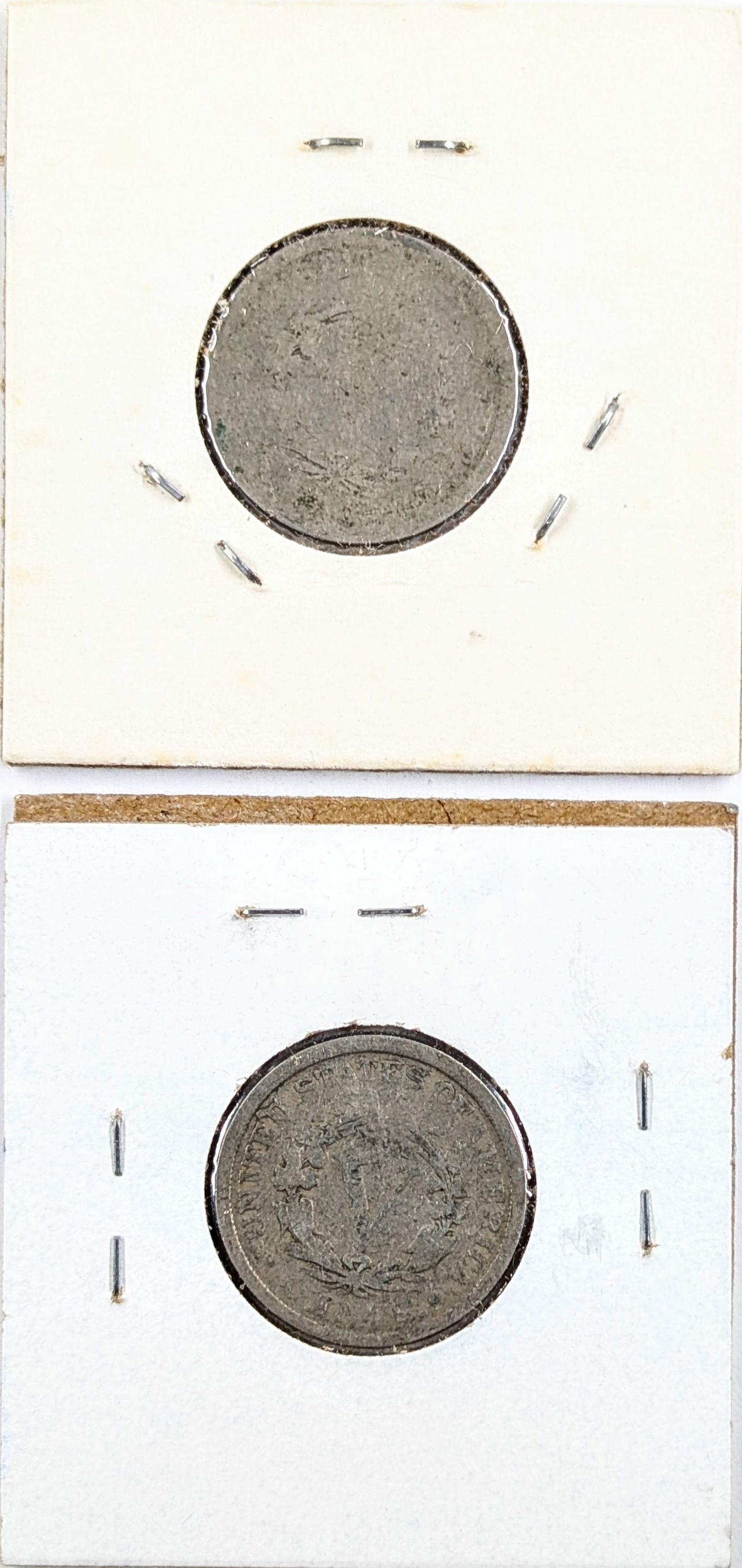 Lot of 2 Liberty V Nickels- 1892, 1894 - 2