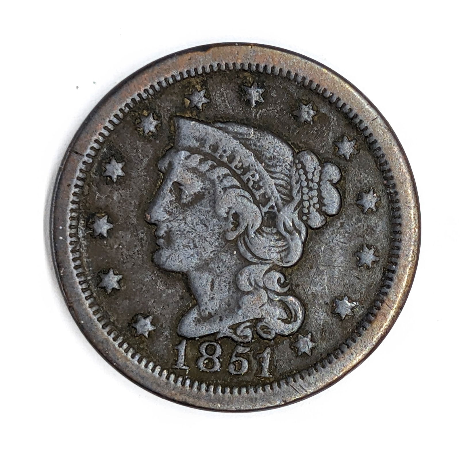 1851 Large Cent (1 of 2)