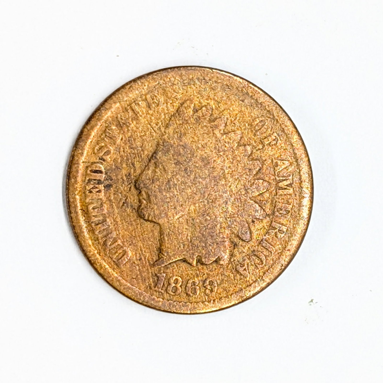 1869 Indian Head Cent- KEY DATE: _ 