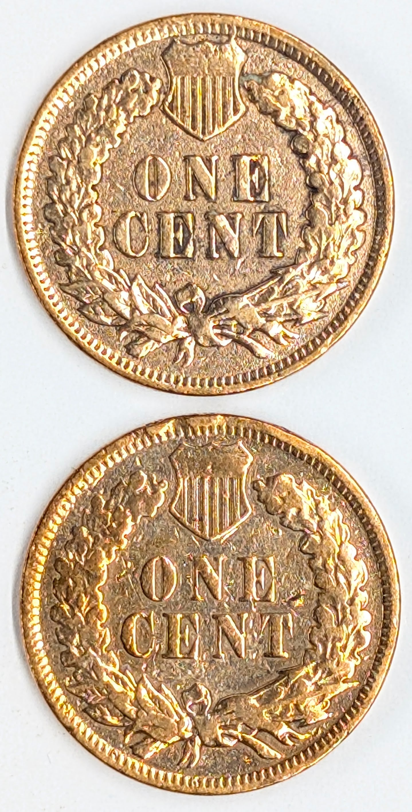 Lot of 2 Indian Head Cent- 1903, 1904 - 2