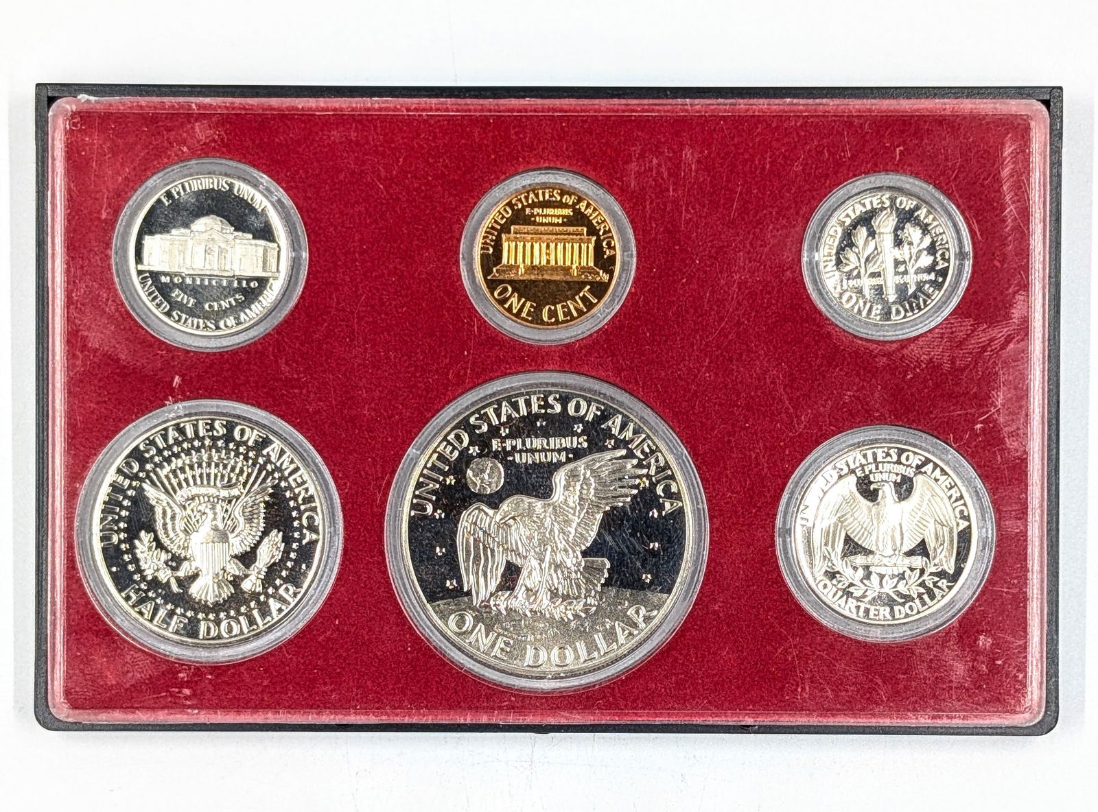 1977 US Mint Proof Coin Set - 2