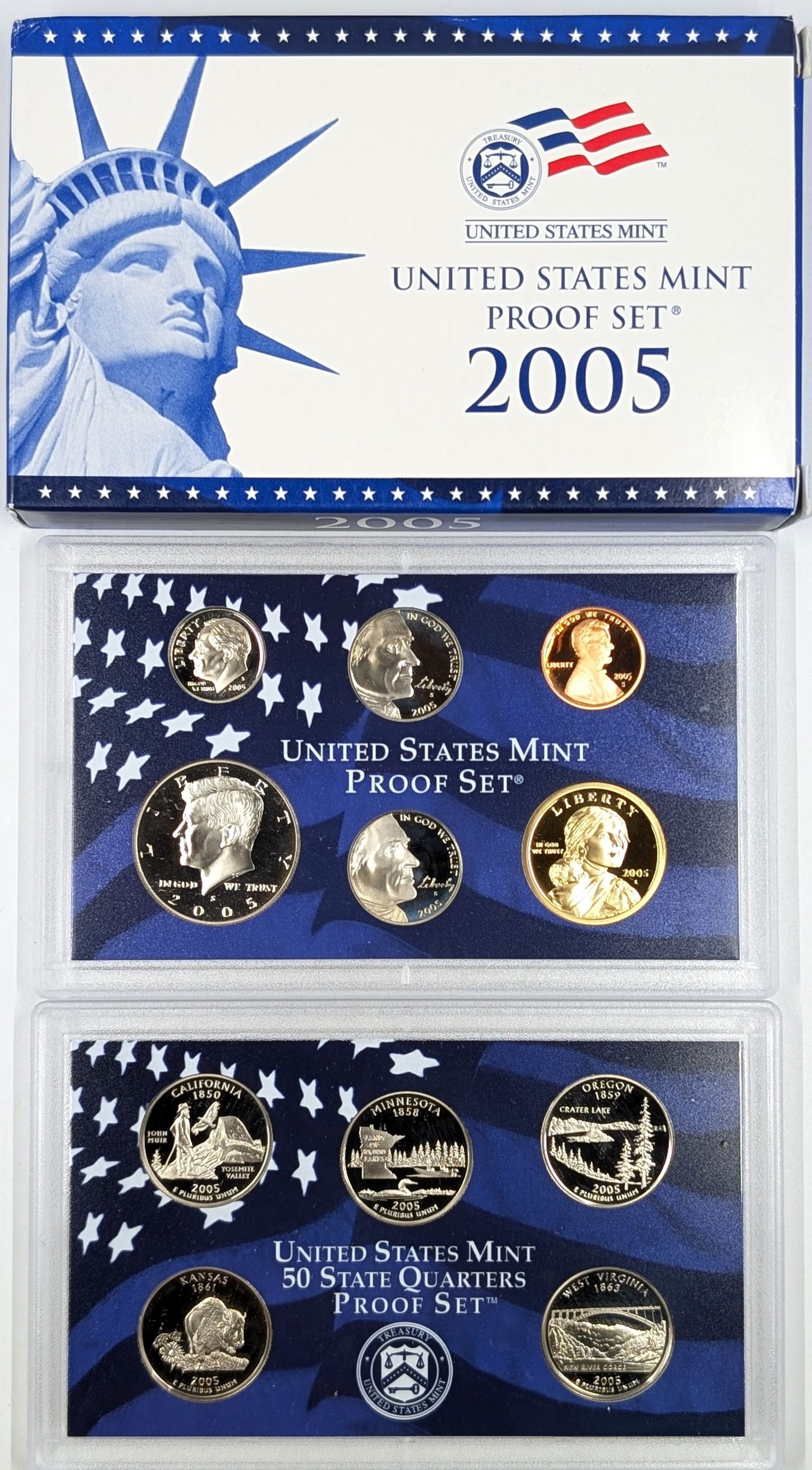 2005 US Mint Proof Coin Set (1 of 3)