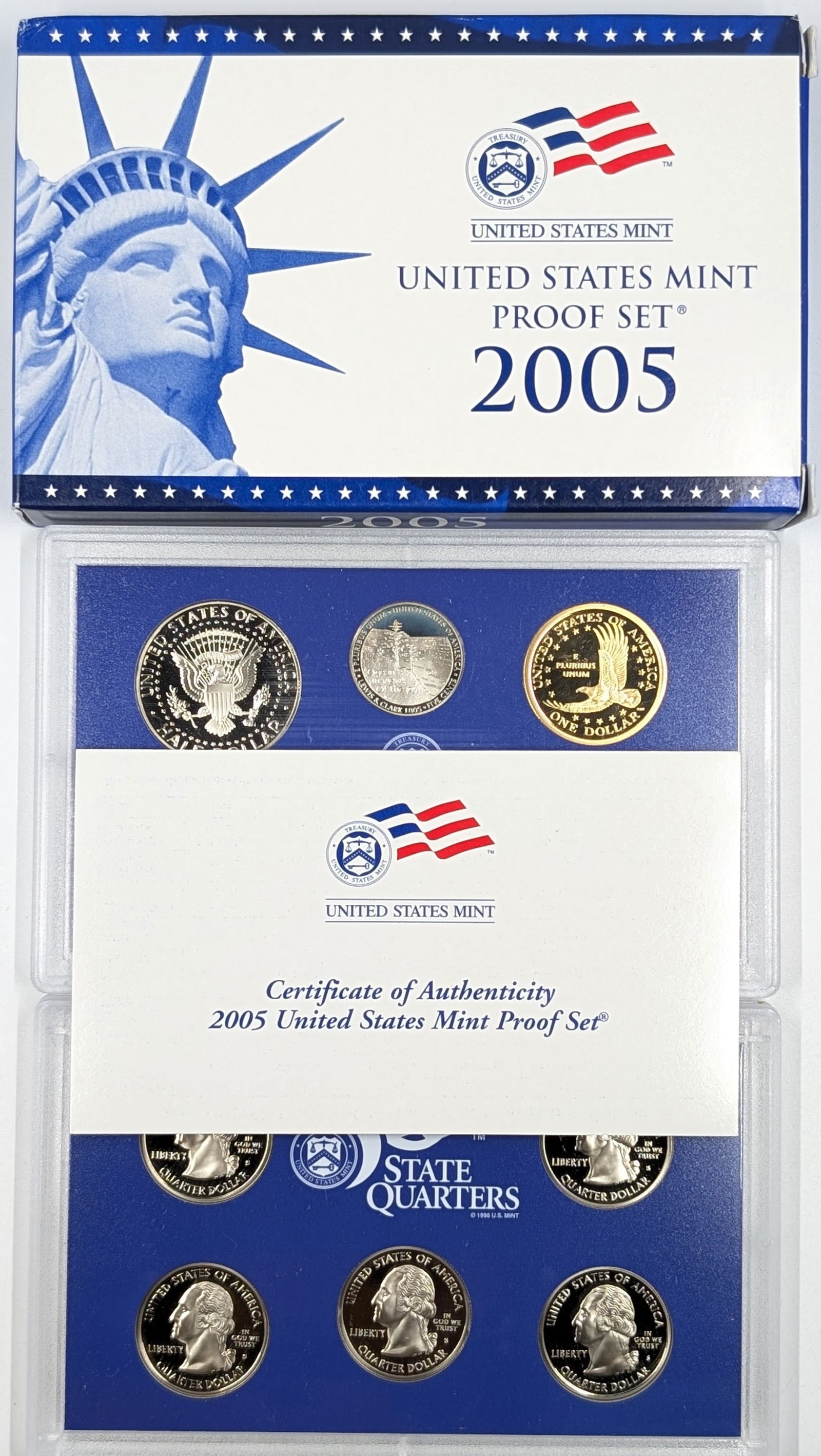 2005 US Mint Proof Coin Set - 3