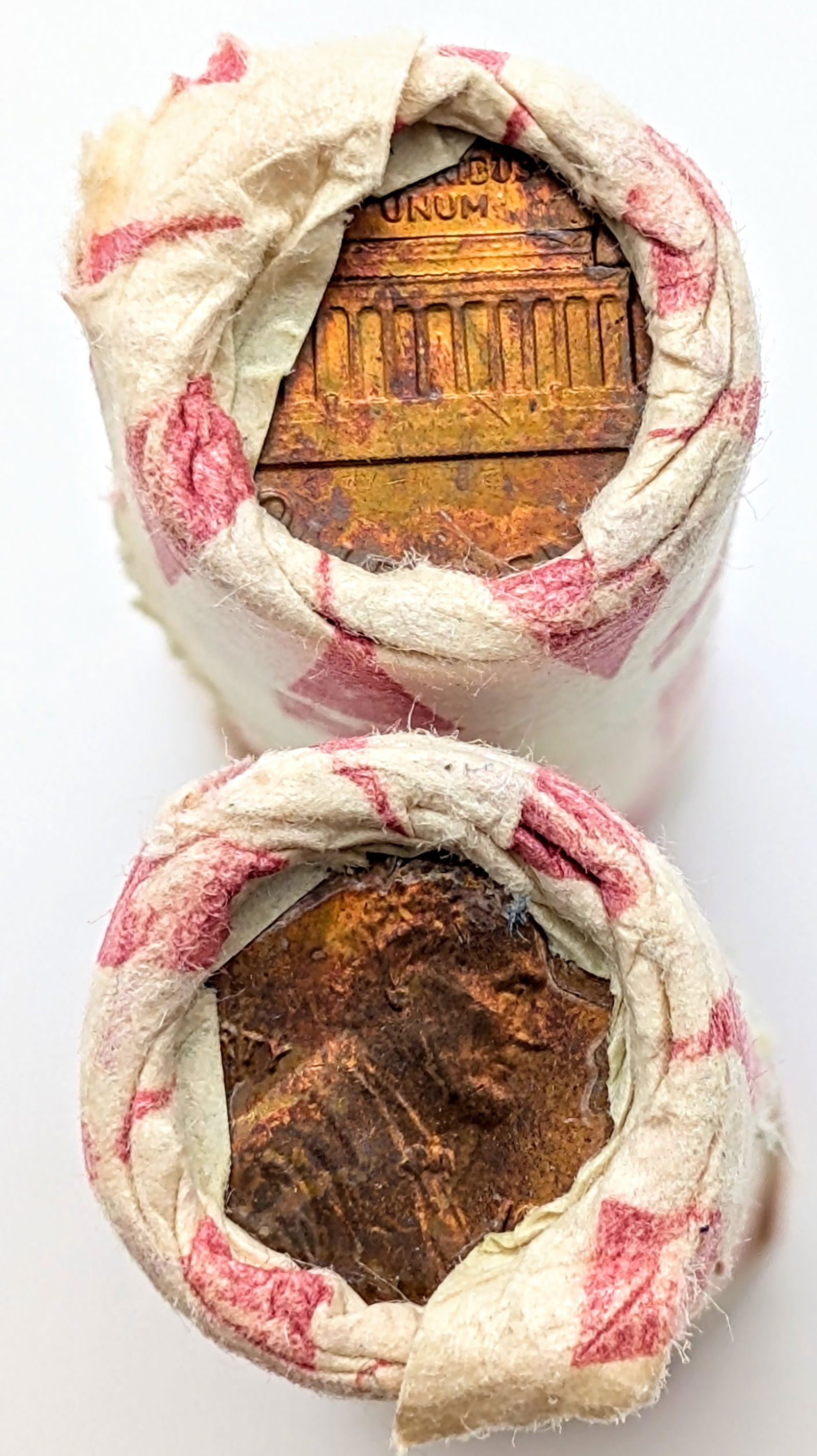 Lot of 2 Rolls (50 Each) Lincoln Cents- 1980- Uncirculated - 3