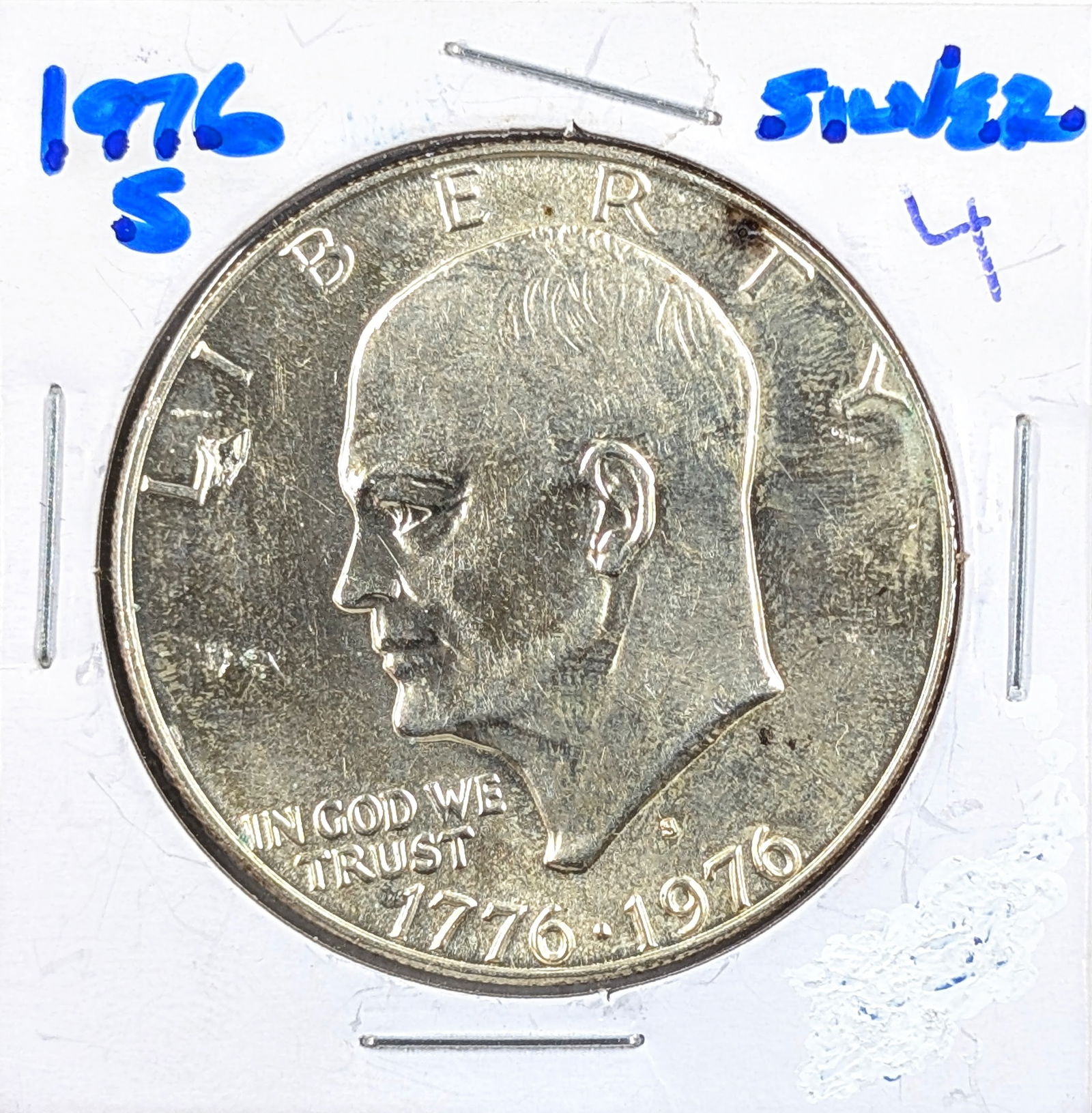 1976-S Silver Eisenhower " Ike" Dollar (1 of 2)