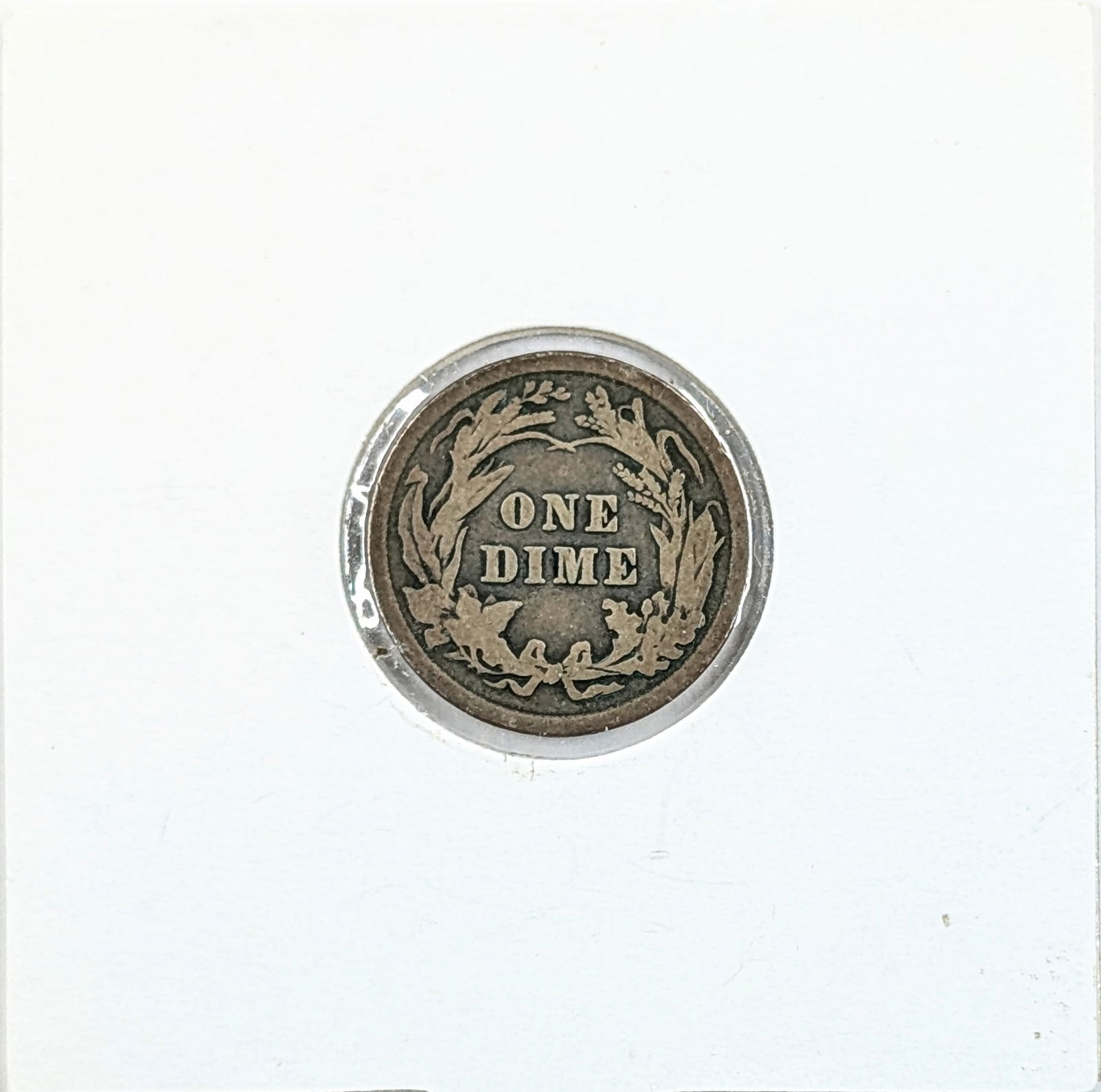1911 Silver Barber Dime - 2