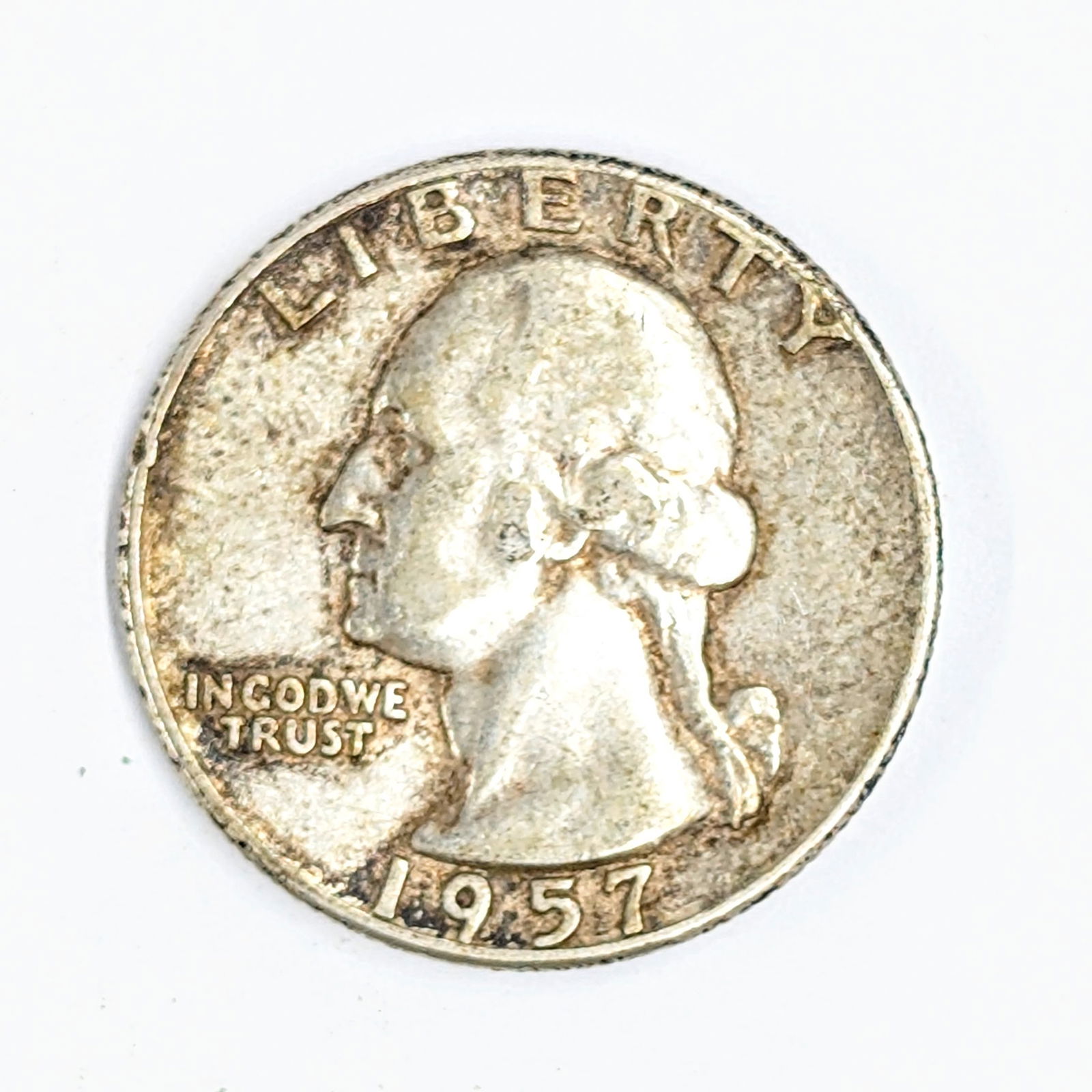 1957 Silver Washington Quarter (1 of 2)