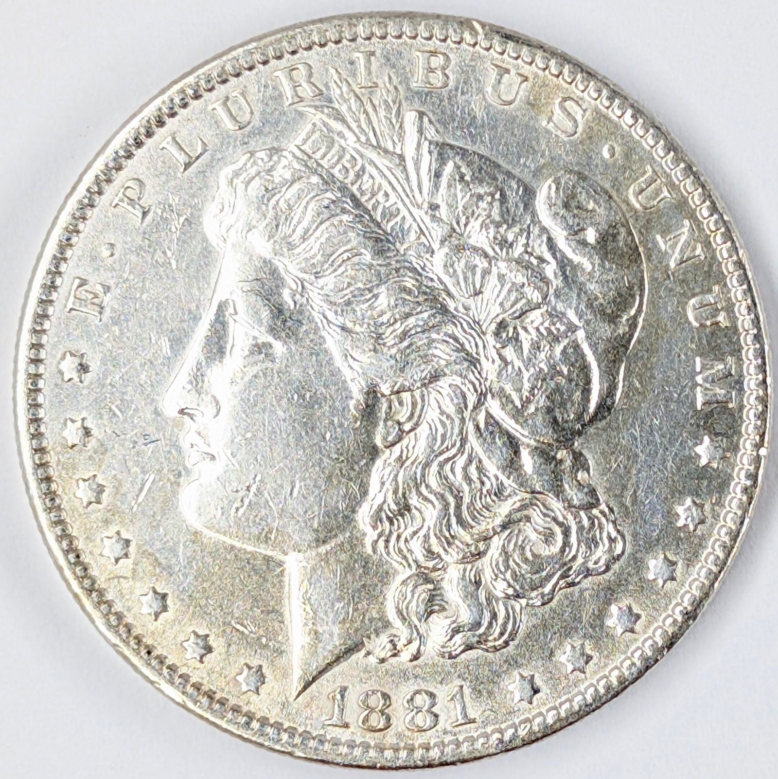1881 Morgan Silver Dollar (1 of 2)