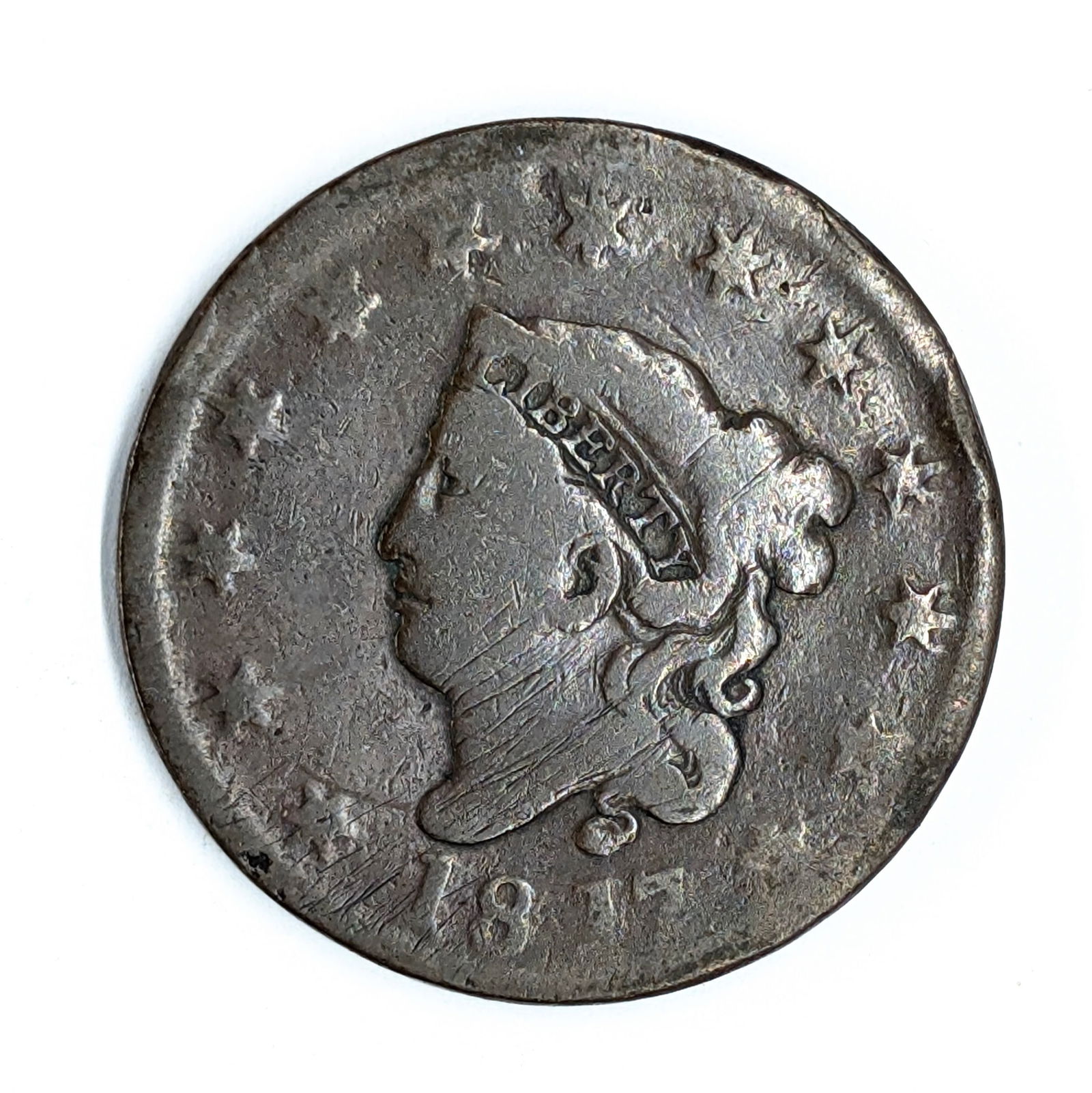 1817 Large Cent (1 of 2)