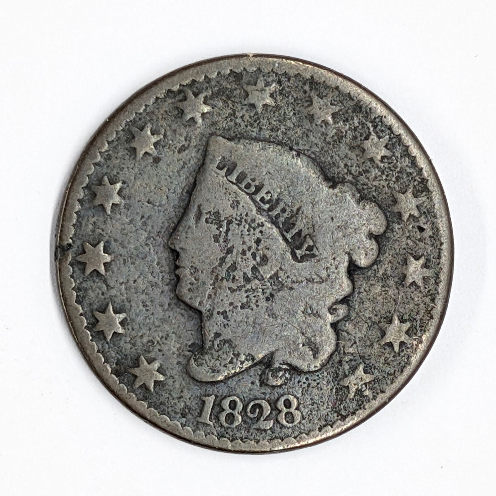1828 Large Cent (1 of 2)