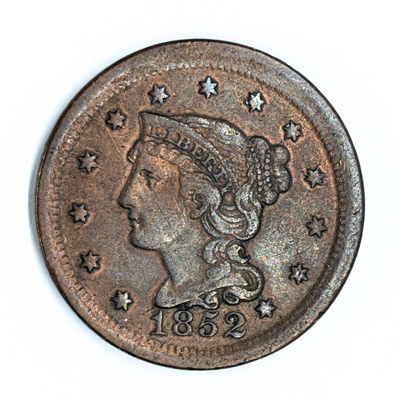 1852 Large Cent (1 of 2)