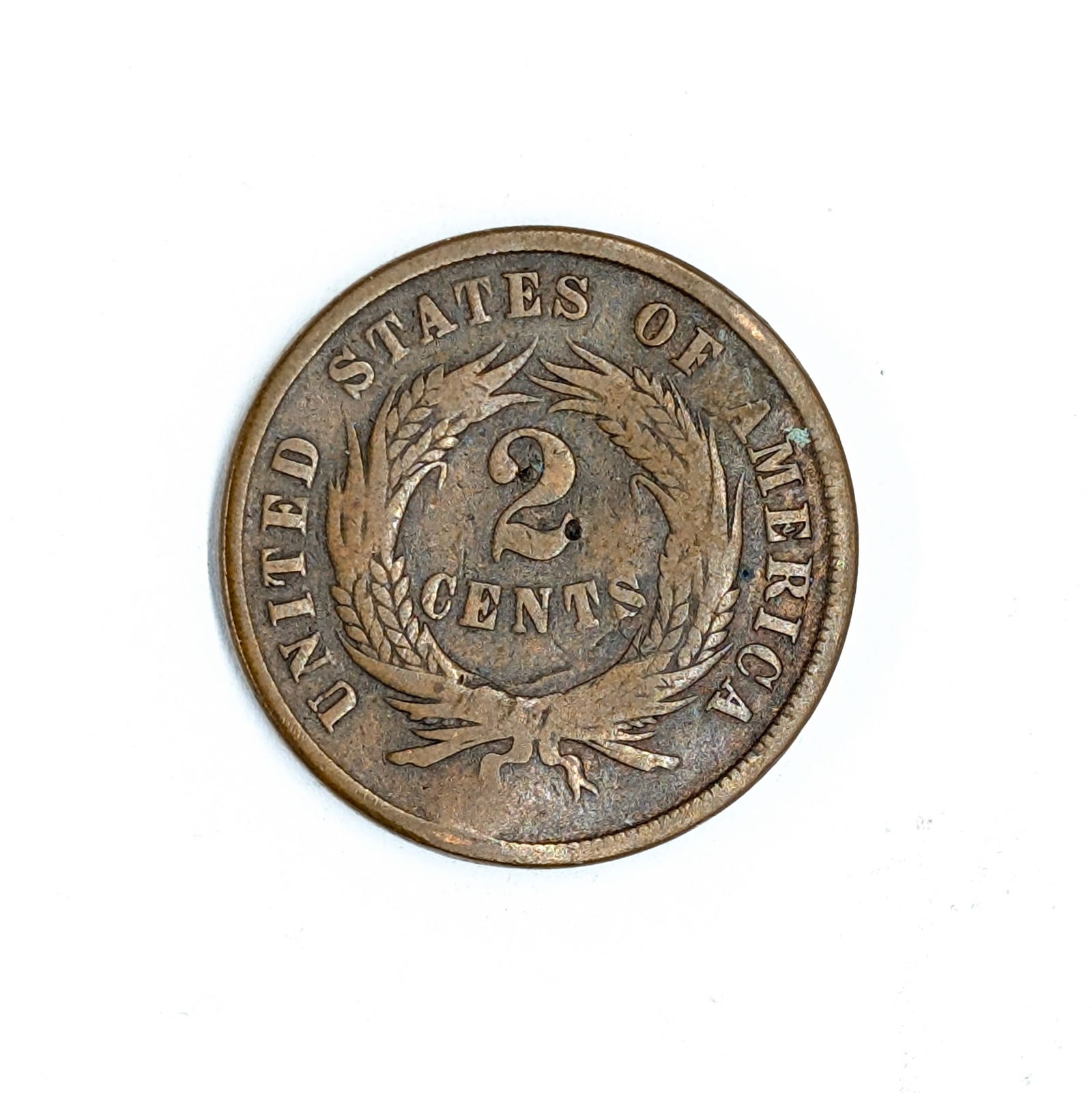 1865 Two Cent Piece - 2