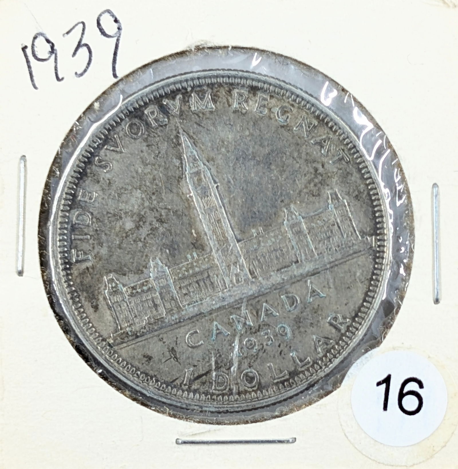 1939 Canadian Silver $1 (1 of 2)