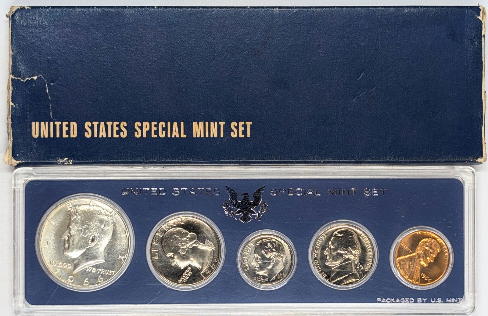 1966 US Mint Special Set w/ Silver JFK Half (1 of 2)