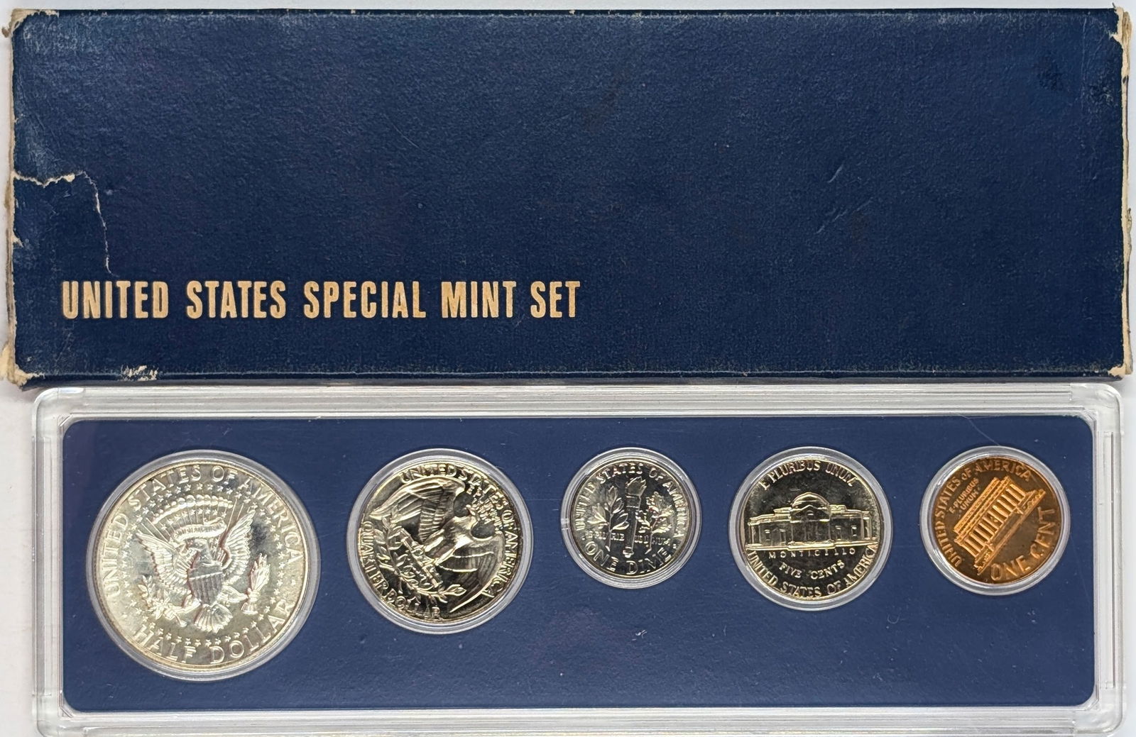 1966 US Mint Special Set w/ Silver JFK Half - 2