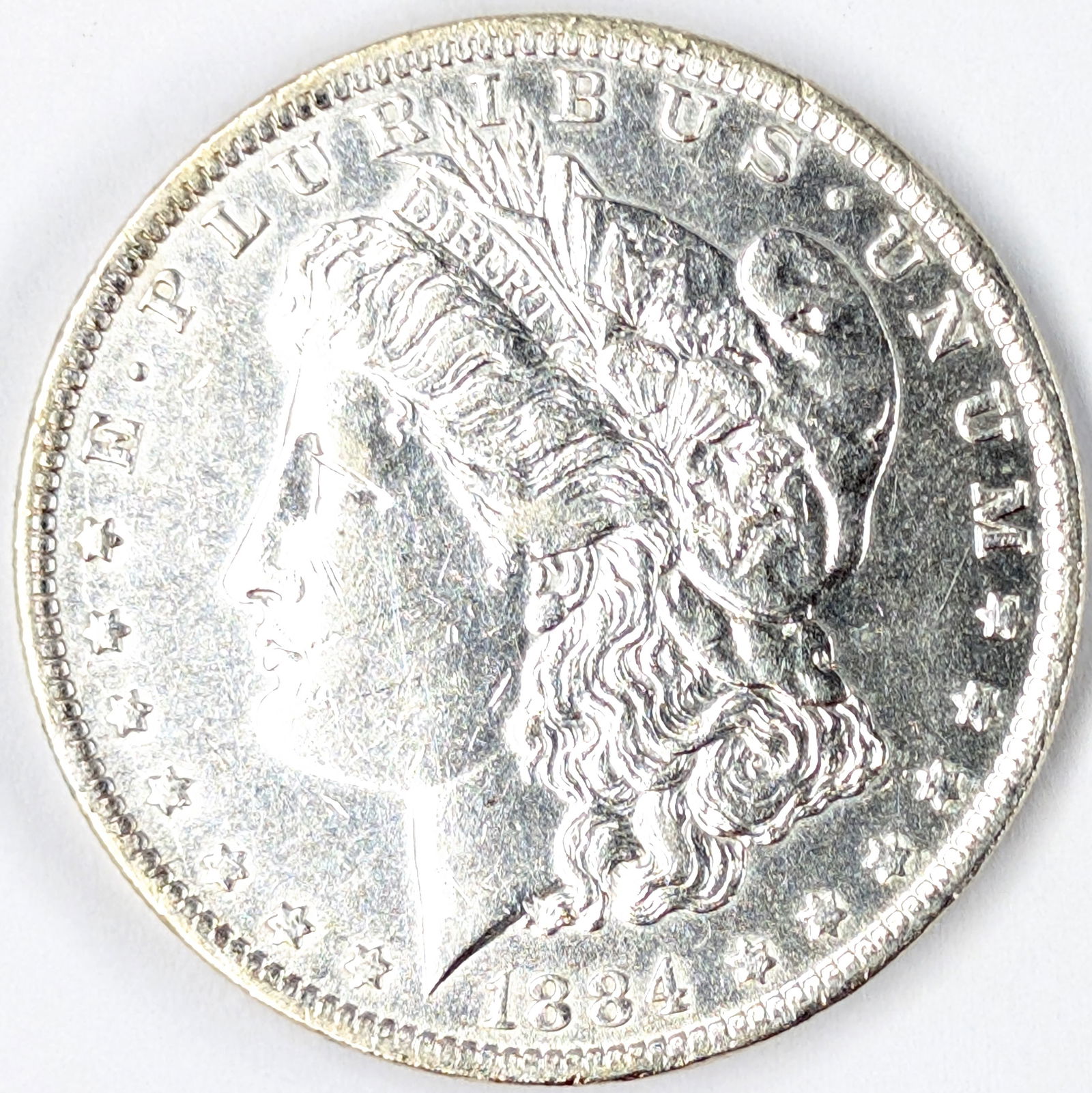 1884-O Morgan Silver Dollar (1 of 2)