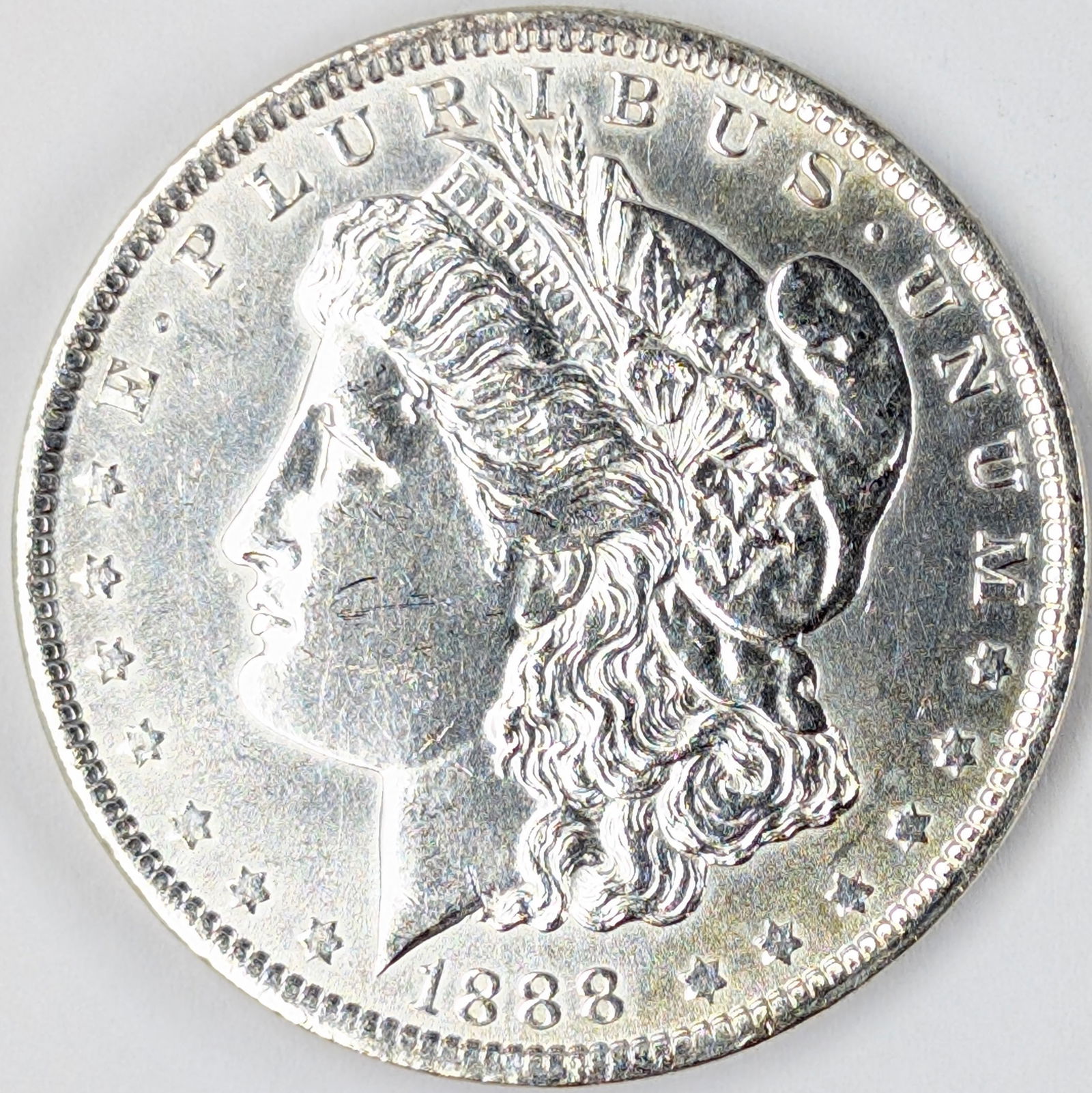 1888 Morgan Silver Dollar: Silver