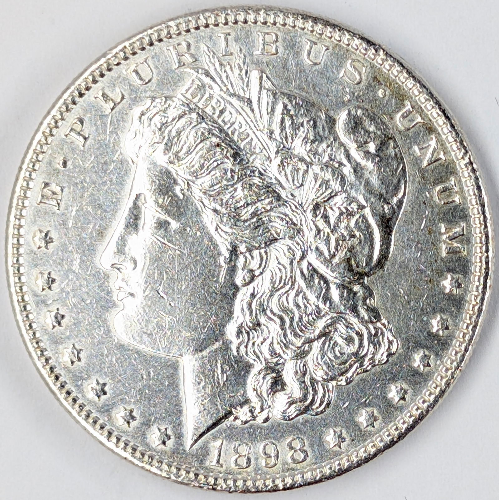 1898 Morgan Silver Dollar (1 of 2)