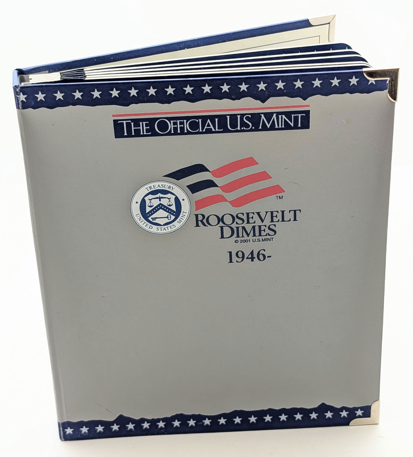 The Official US Mint Roosevelt Dimes Book 1946-2005 - Partially Filled (1 of 7)