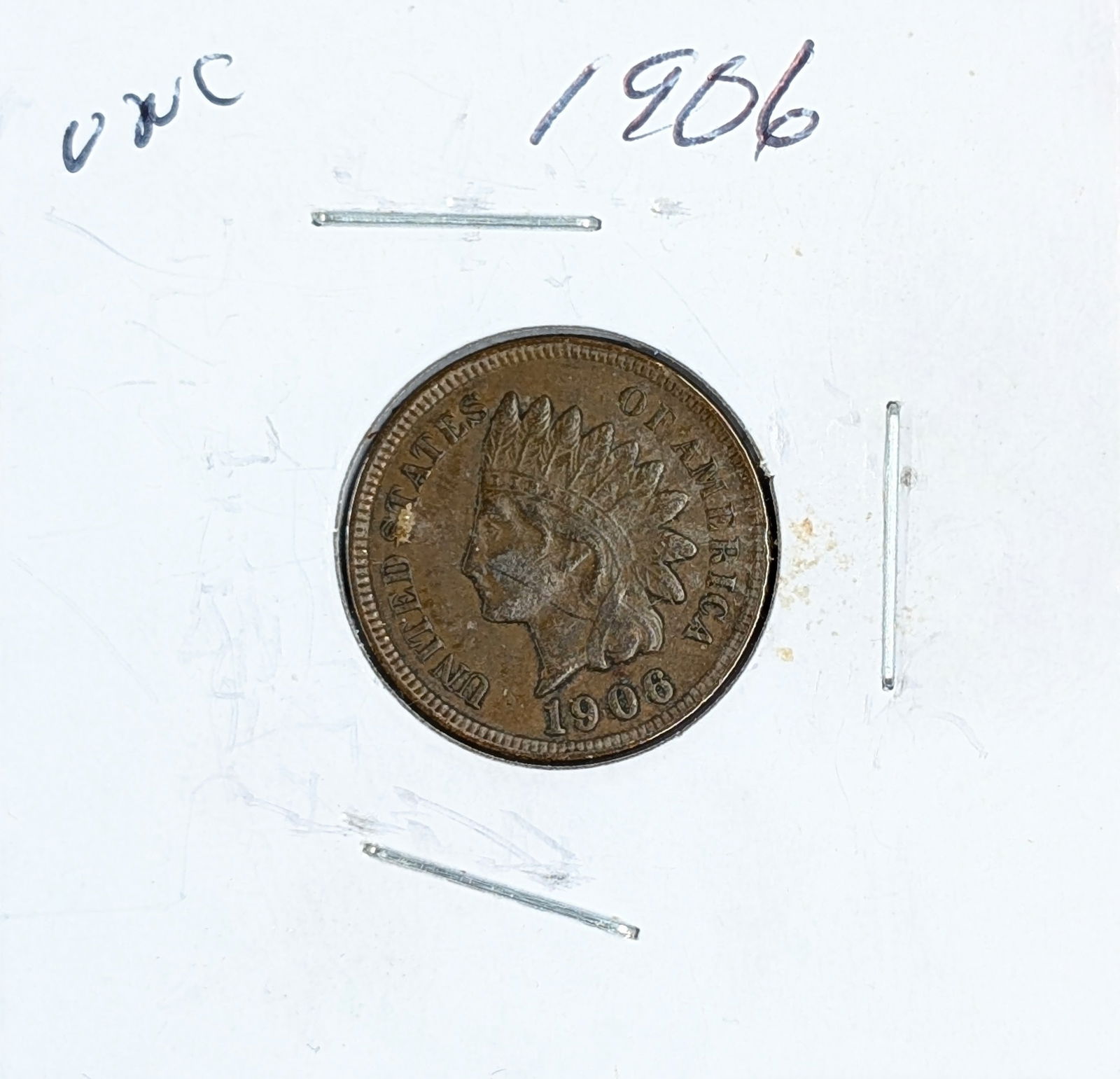 1906 Indian Head Cent - Full 'Liberty' (1 of 2)