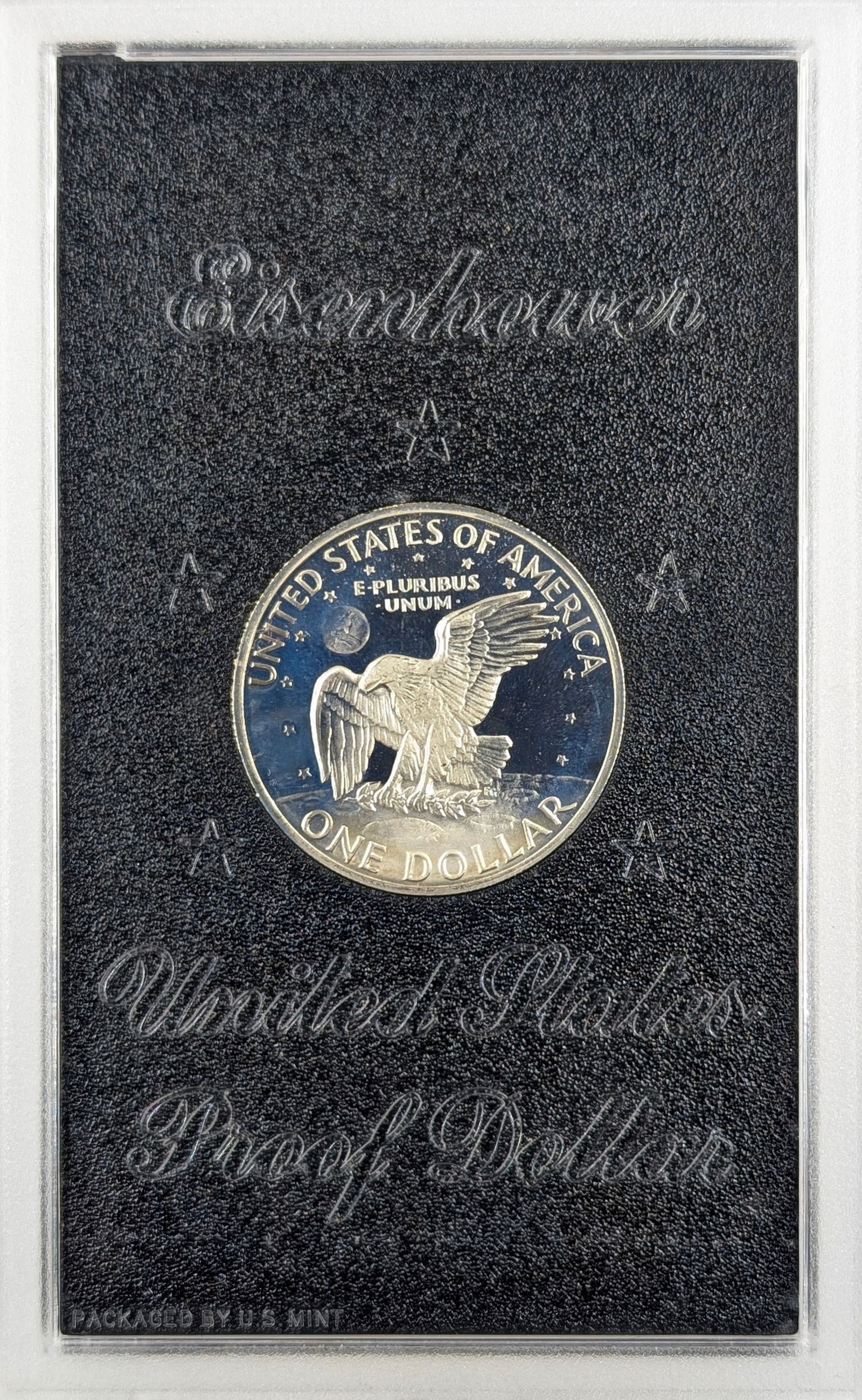 1971-S Eisenhower " Ike" Proof Silver Dollar - Toned - 2