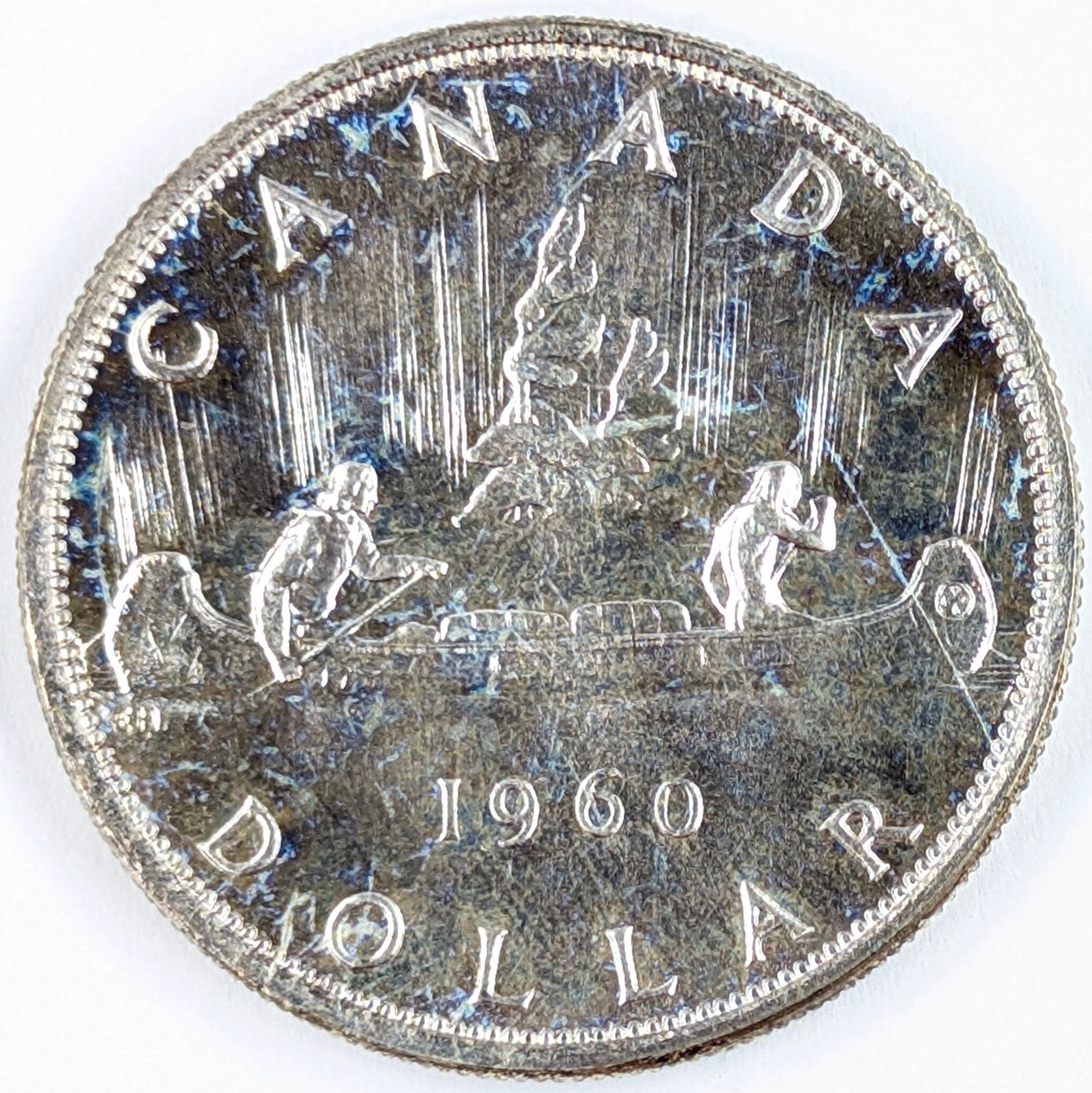 1960 Canadian Silver $1 - Uncirculated (1 of 2)