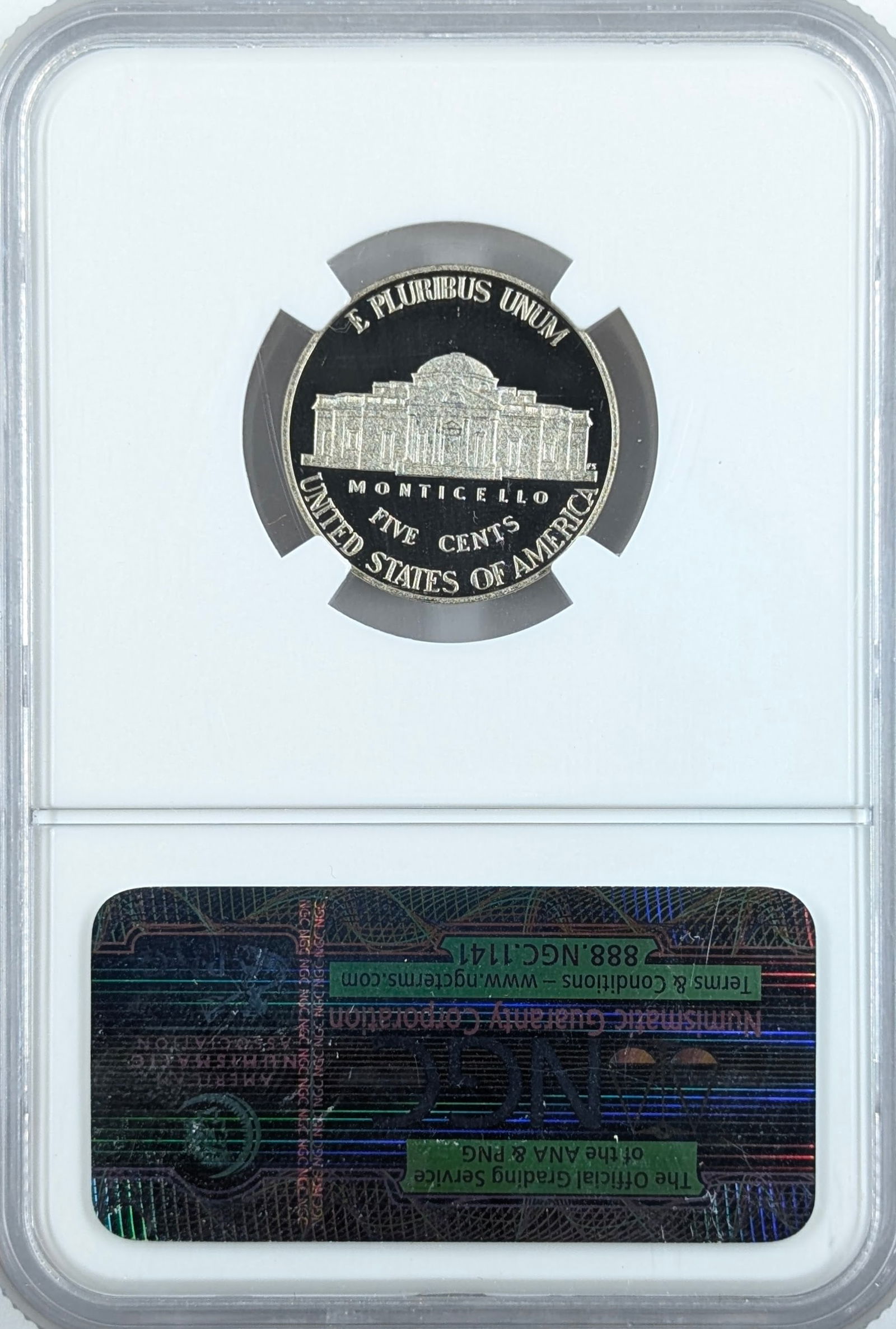 NGC 2012-S PF69 Jefferson Nickel - Ultra Cameo - Early Release - 2