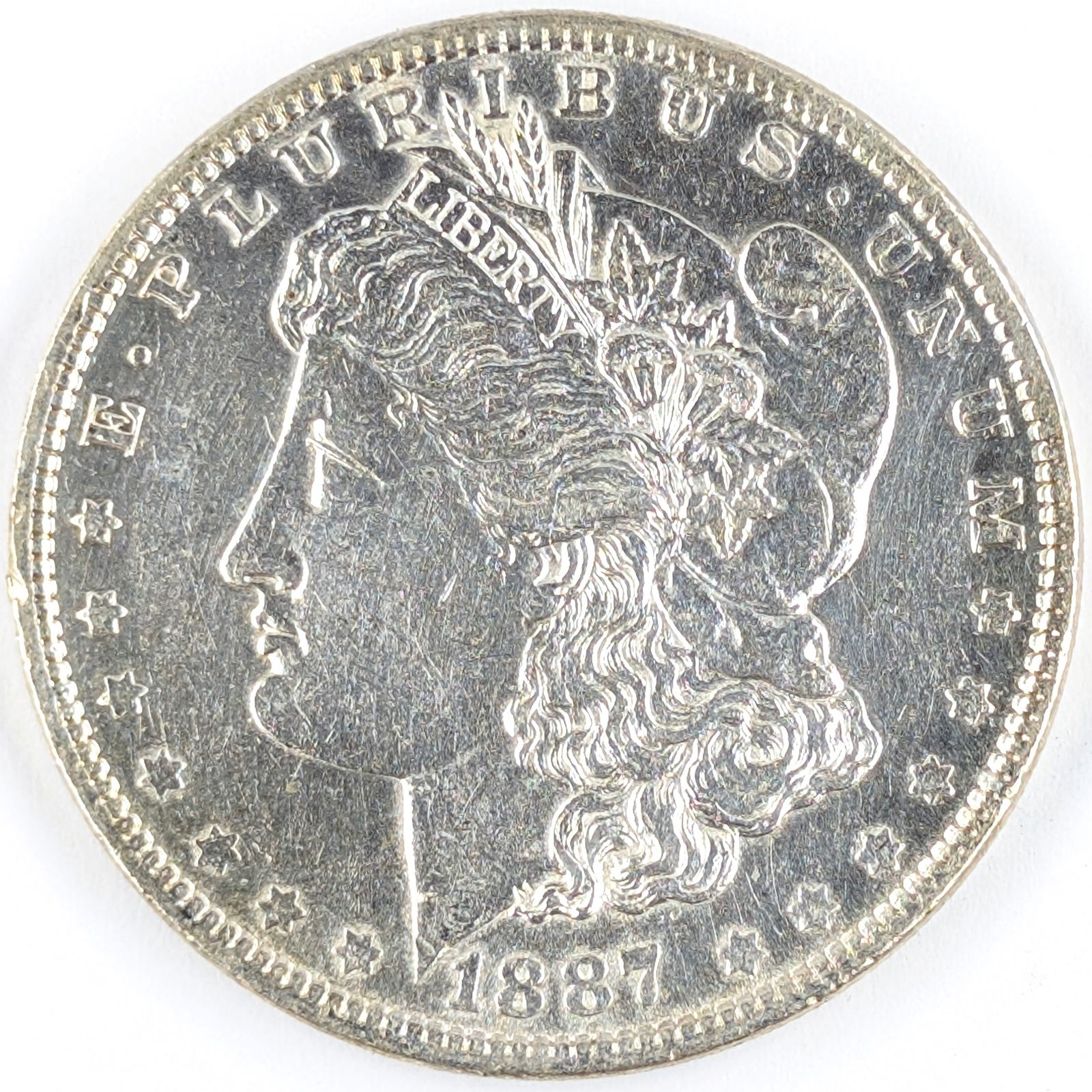 1887 Morgan Silver Dollar (1 of 2)
