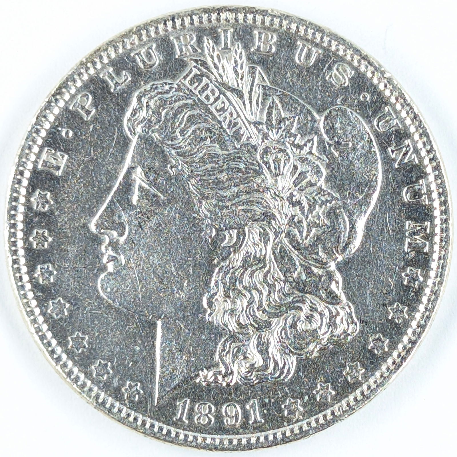 1891 Morgan Silver Dollar (1 of 2)