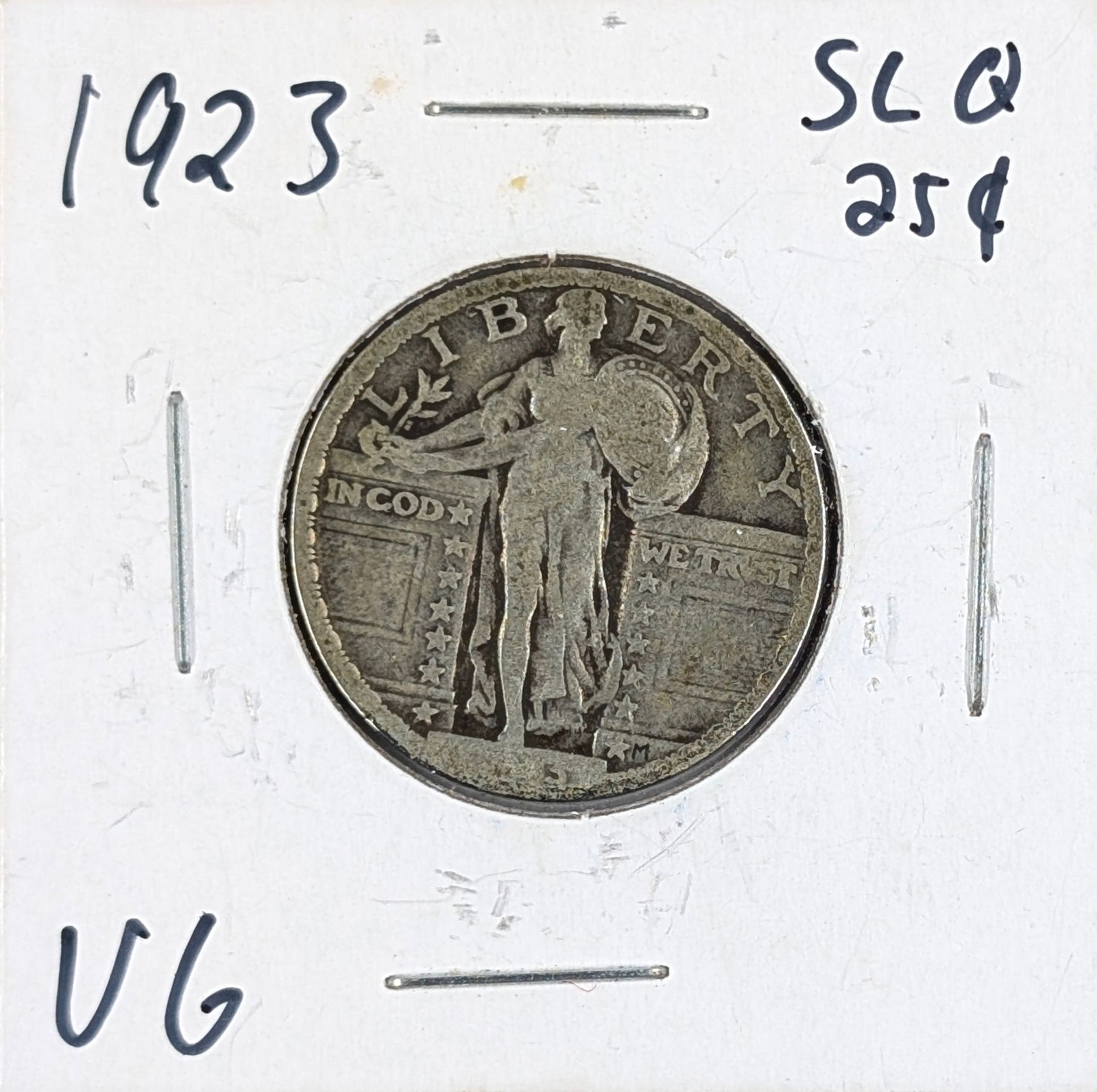 1923 Silver Standing Liberty Quarter (1 of 2)