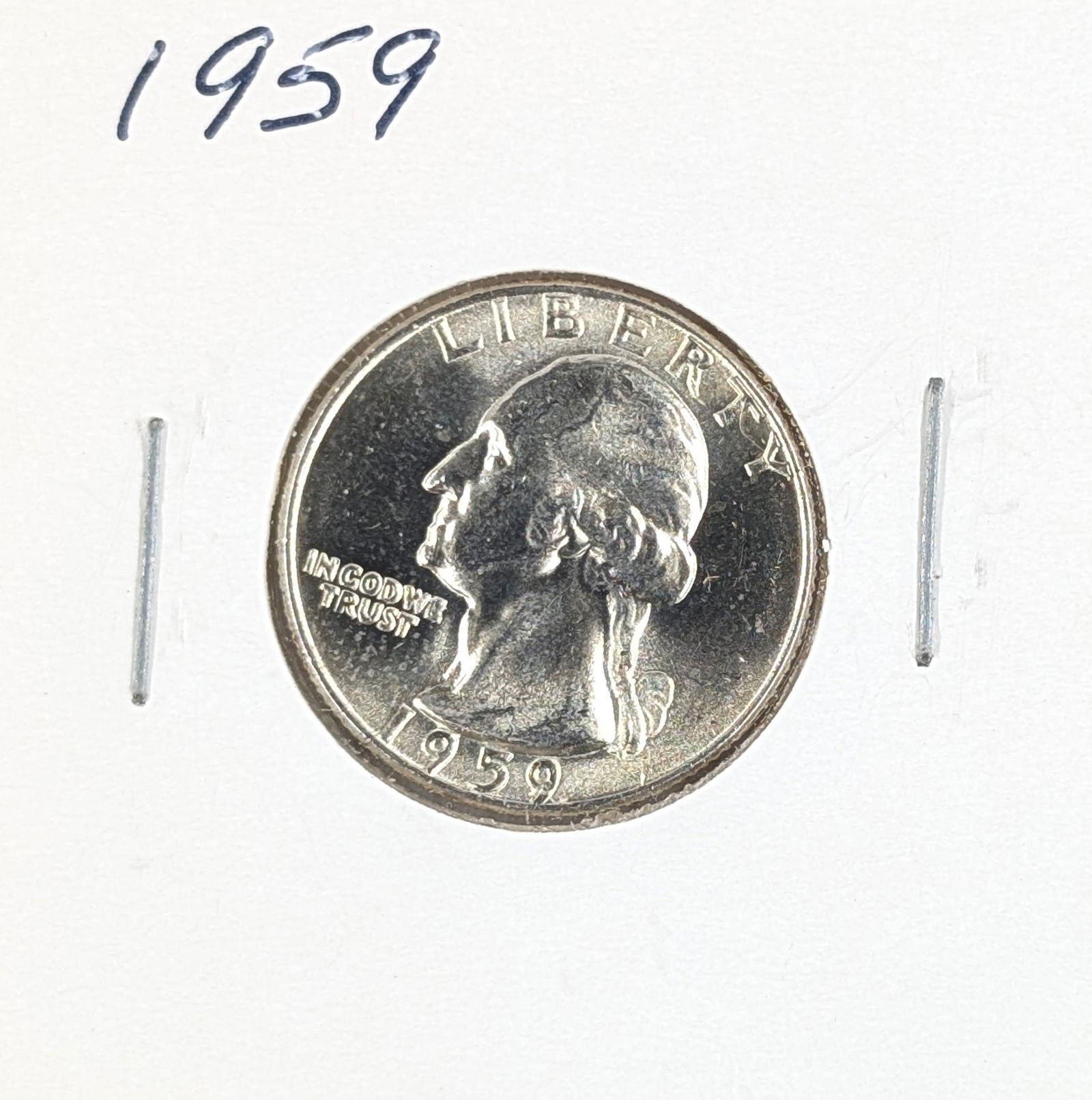 1959 Silver Washington Quarter - AU (1 of 2)