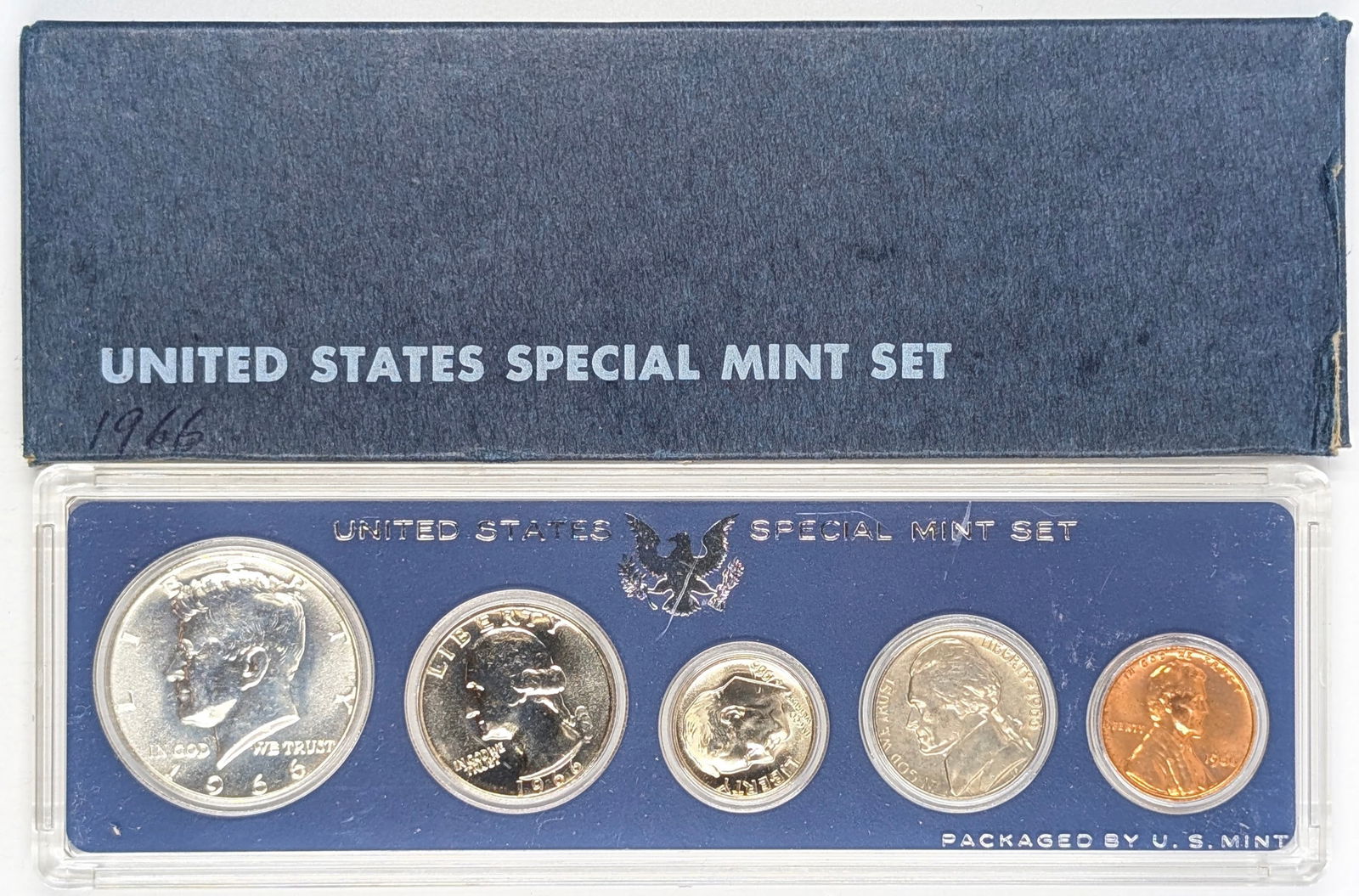 1966 US Mint Special Set w/ Silver JFK Half (1 of 2)