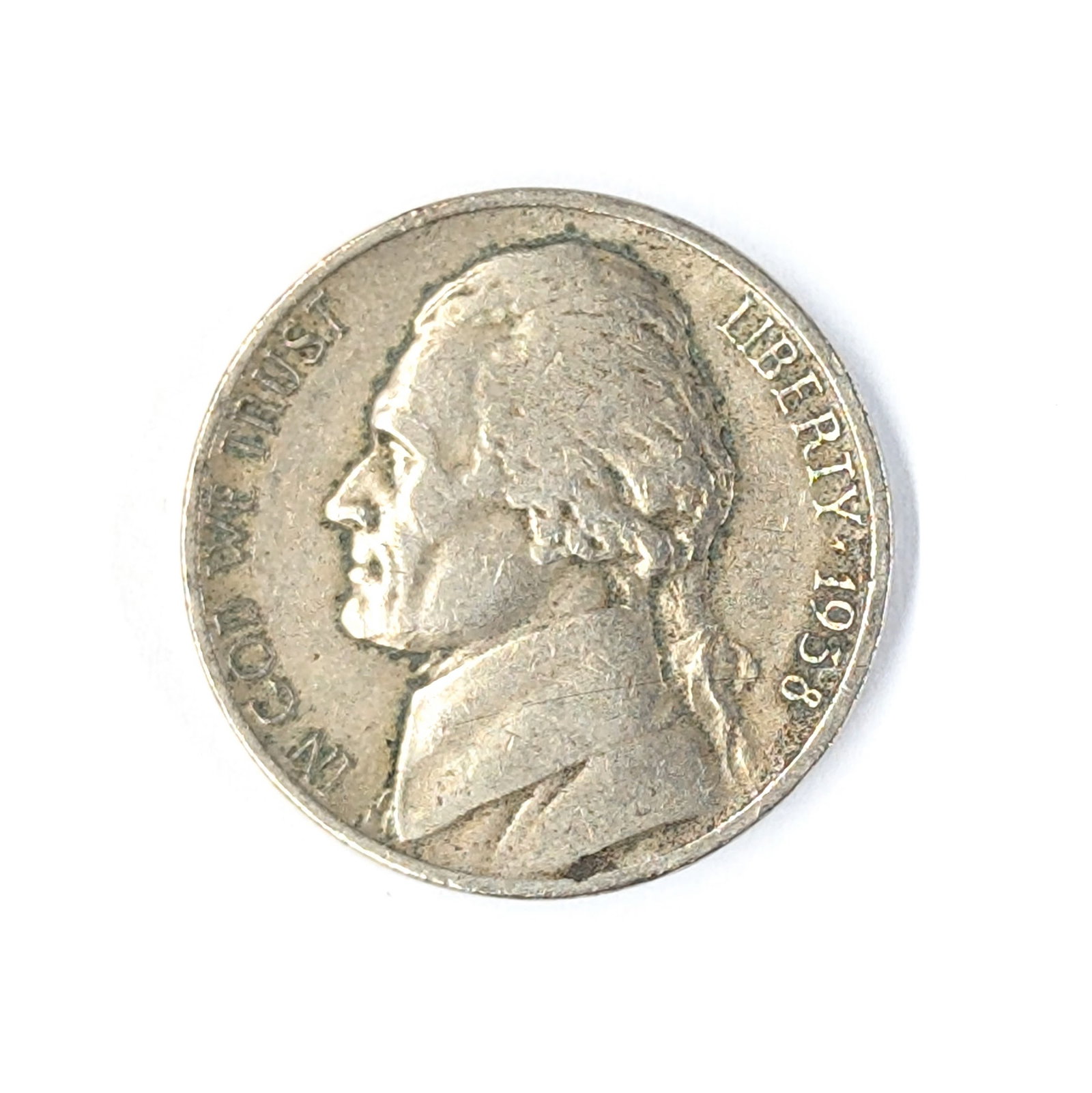 1938-D Jefferson Nickel (1 of 2)