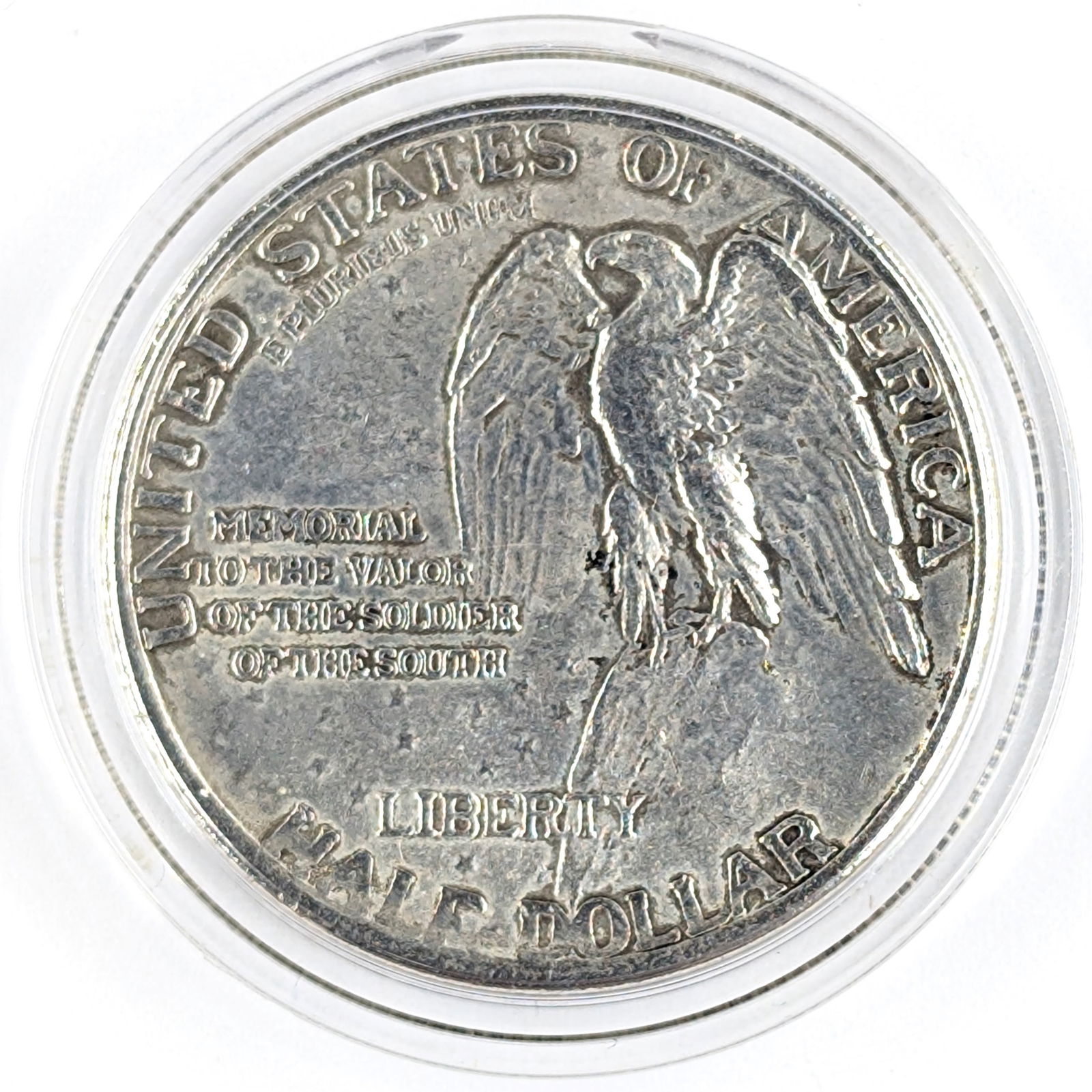 1925 Silver Stone Mountain Half Dollar - 2